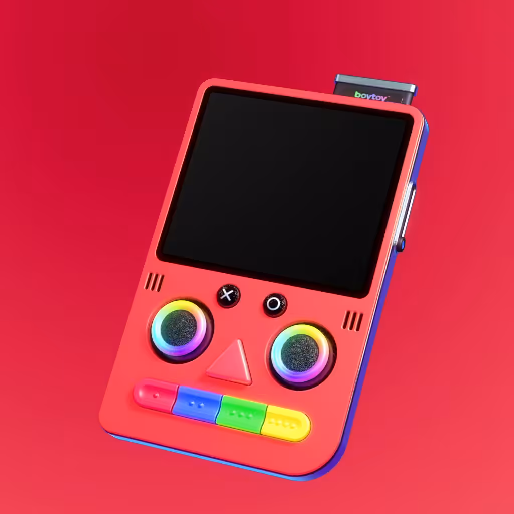 BOYTOY™ Handheld Game Console – Cherry