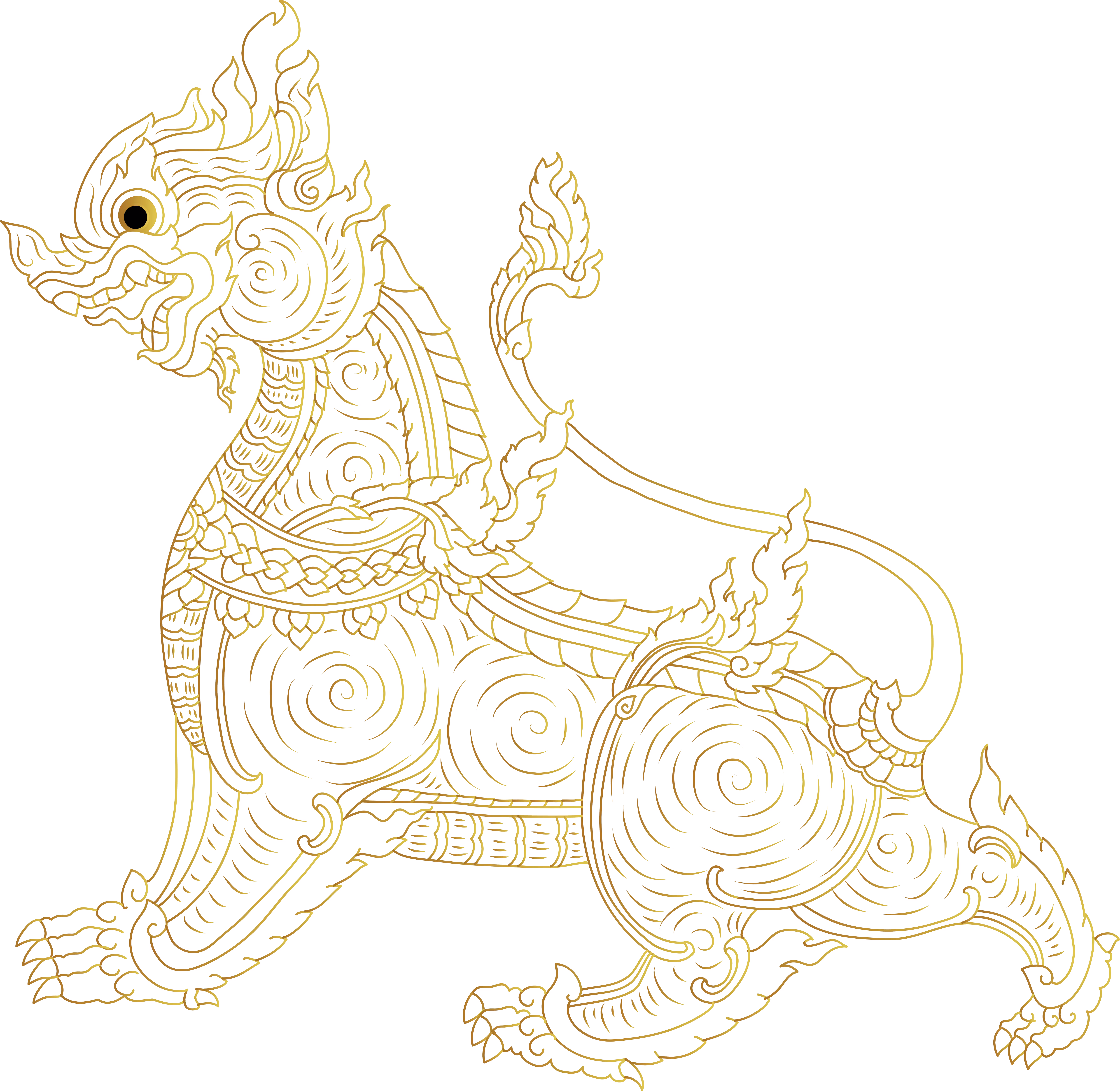 Himmapan Creatures "Singha"