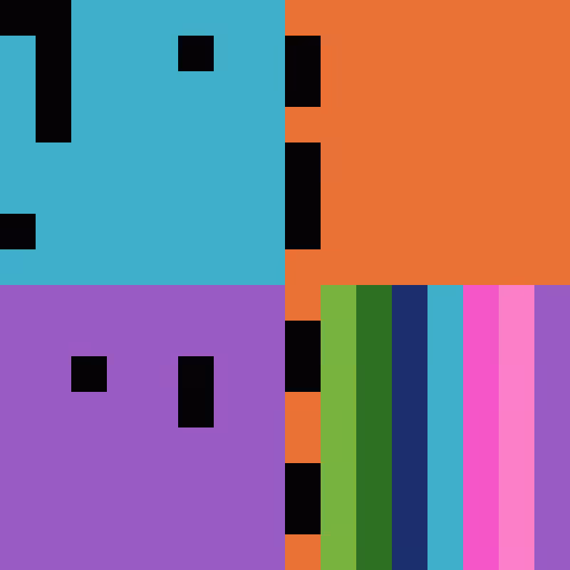 mINIMAL PIXEL ABSTRACT #8
