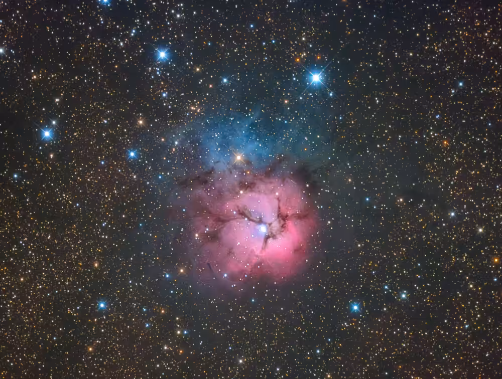 Messier 20 (M20) - the Trifid nebula