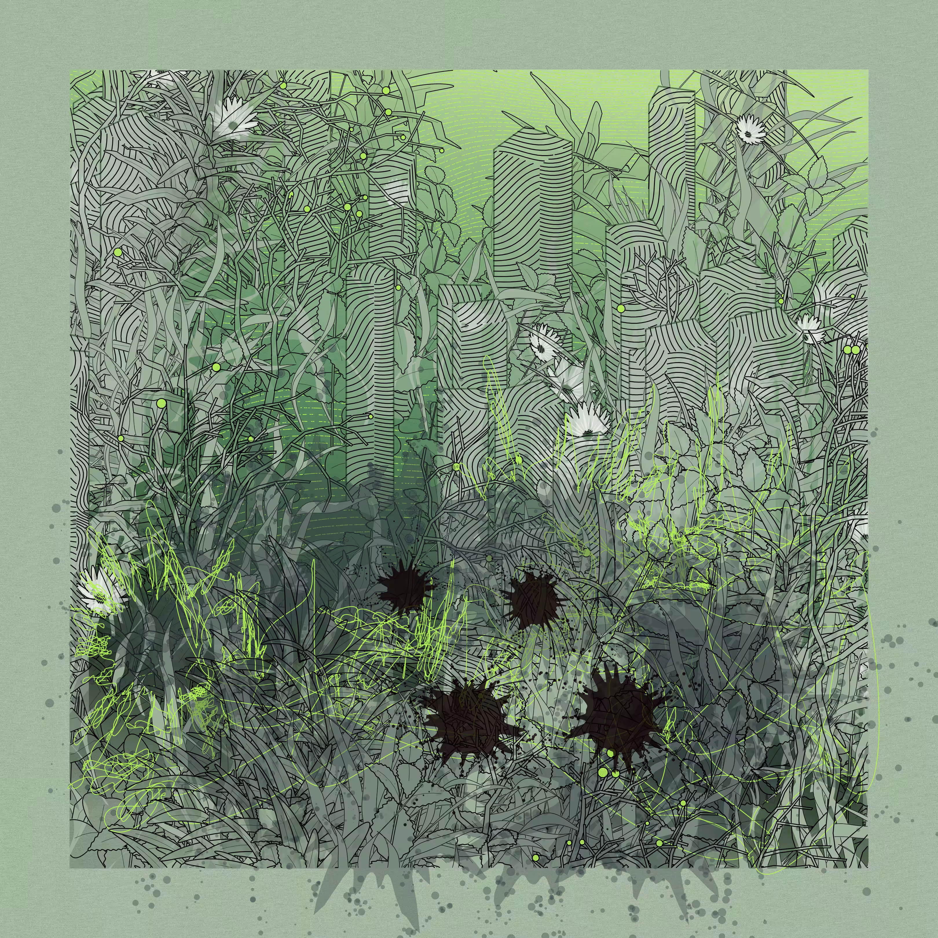 Landscape with Carbon Capture #5520