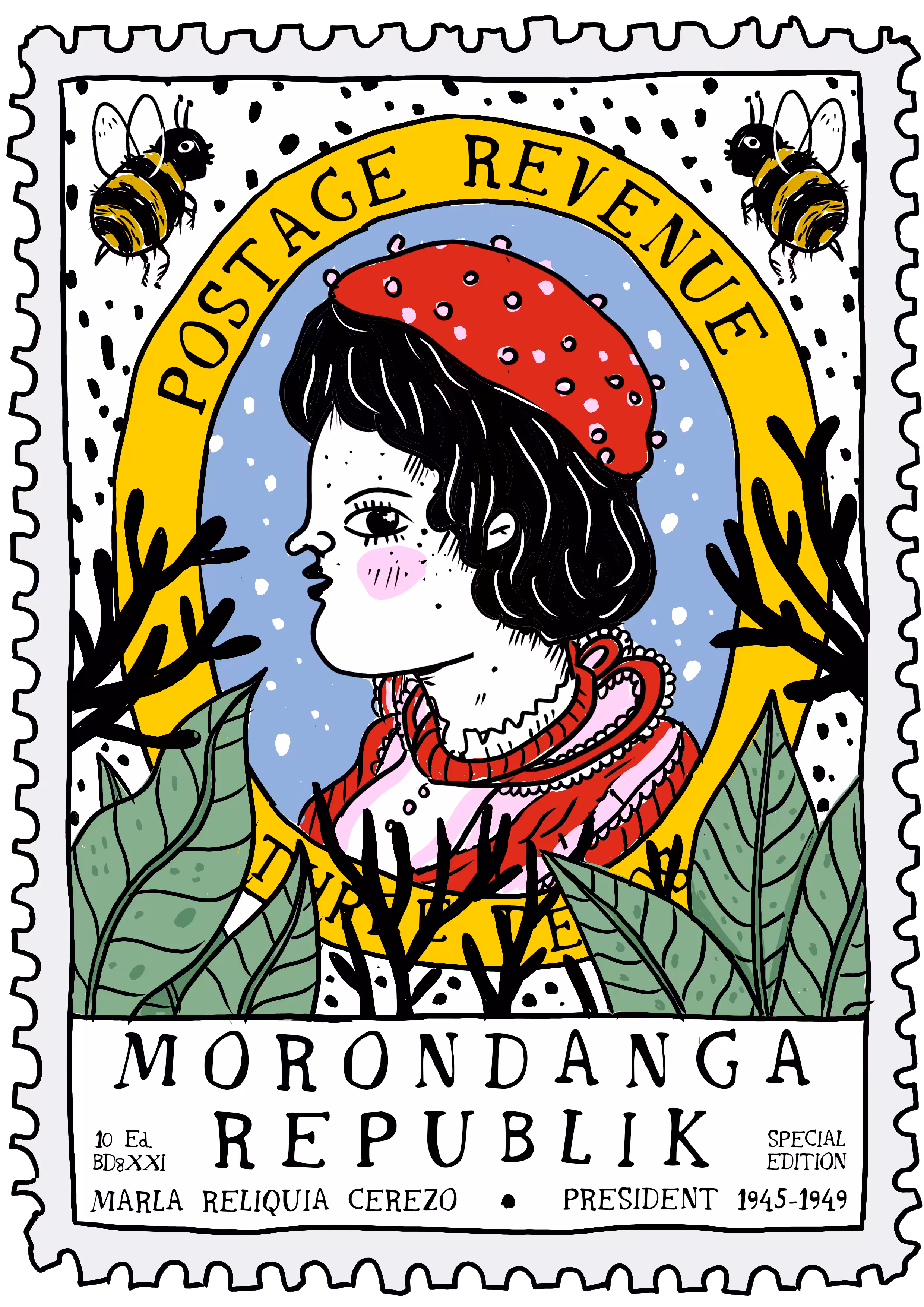 Morondanga Republik: Marla Reliquia Cerezo, president (1945-1949)