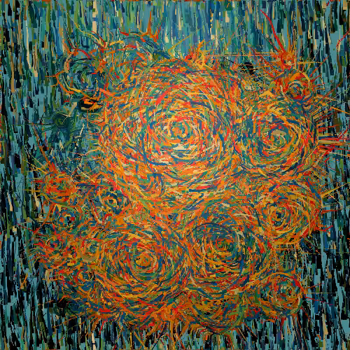 Polluted Sunflowers #53