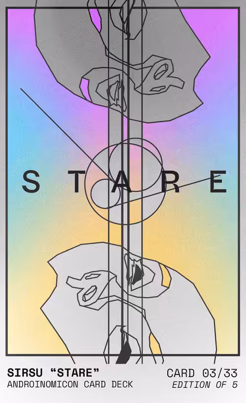 "STARE" #3