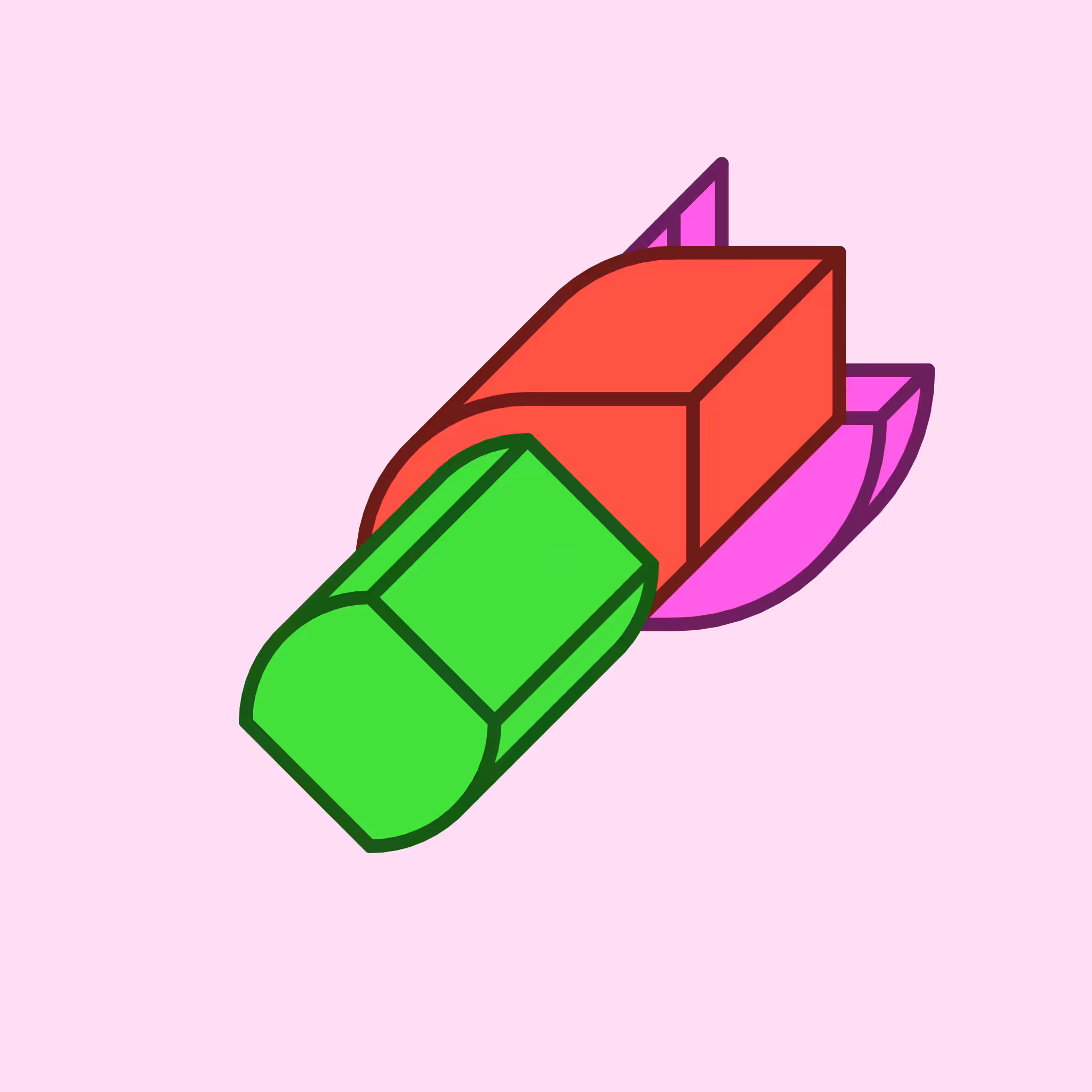 Calm shapes #1130