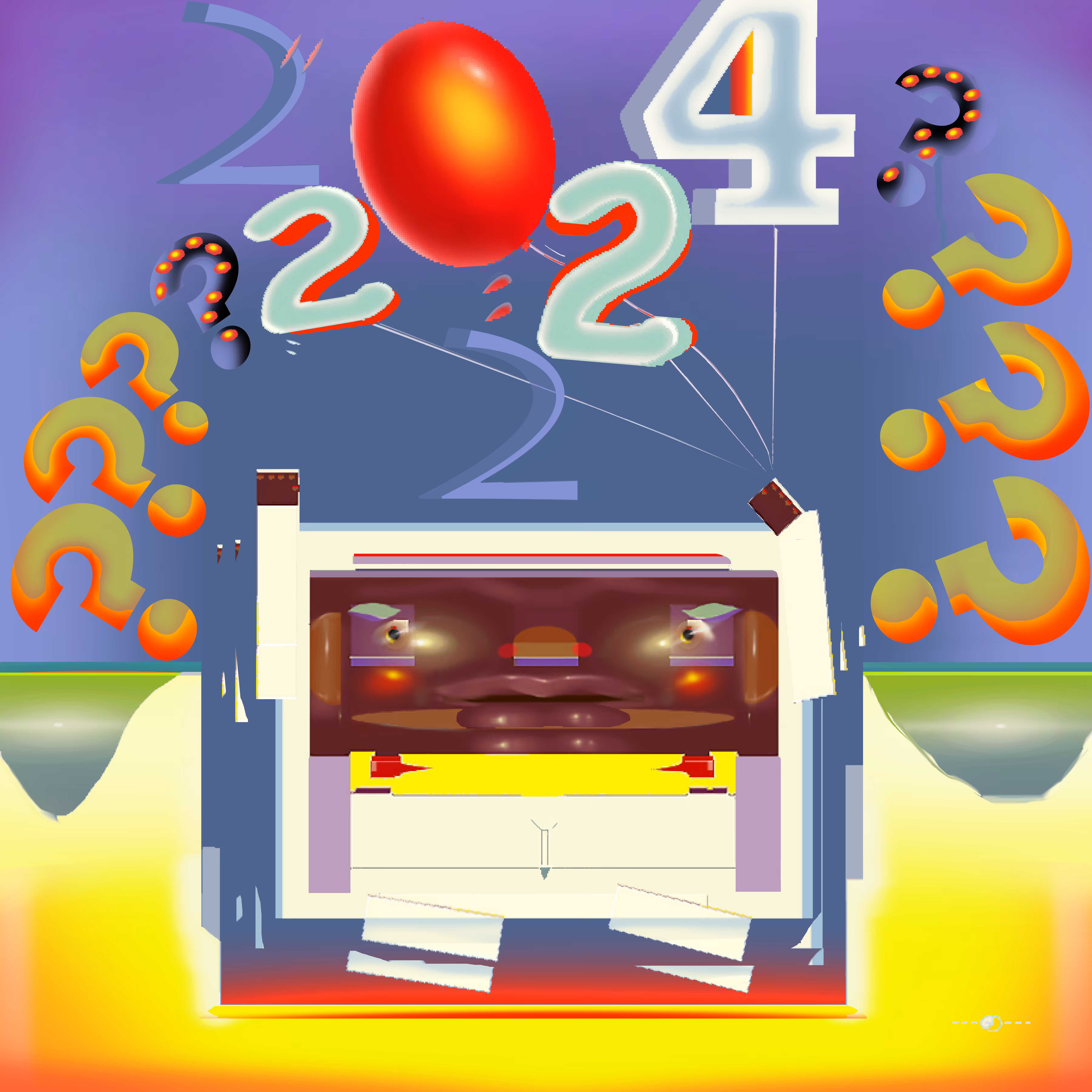 : : : CHINGAS PIXELITAS: HAPPY NEW YEAR 2024 ????