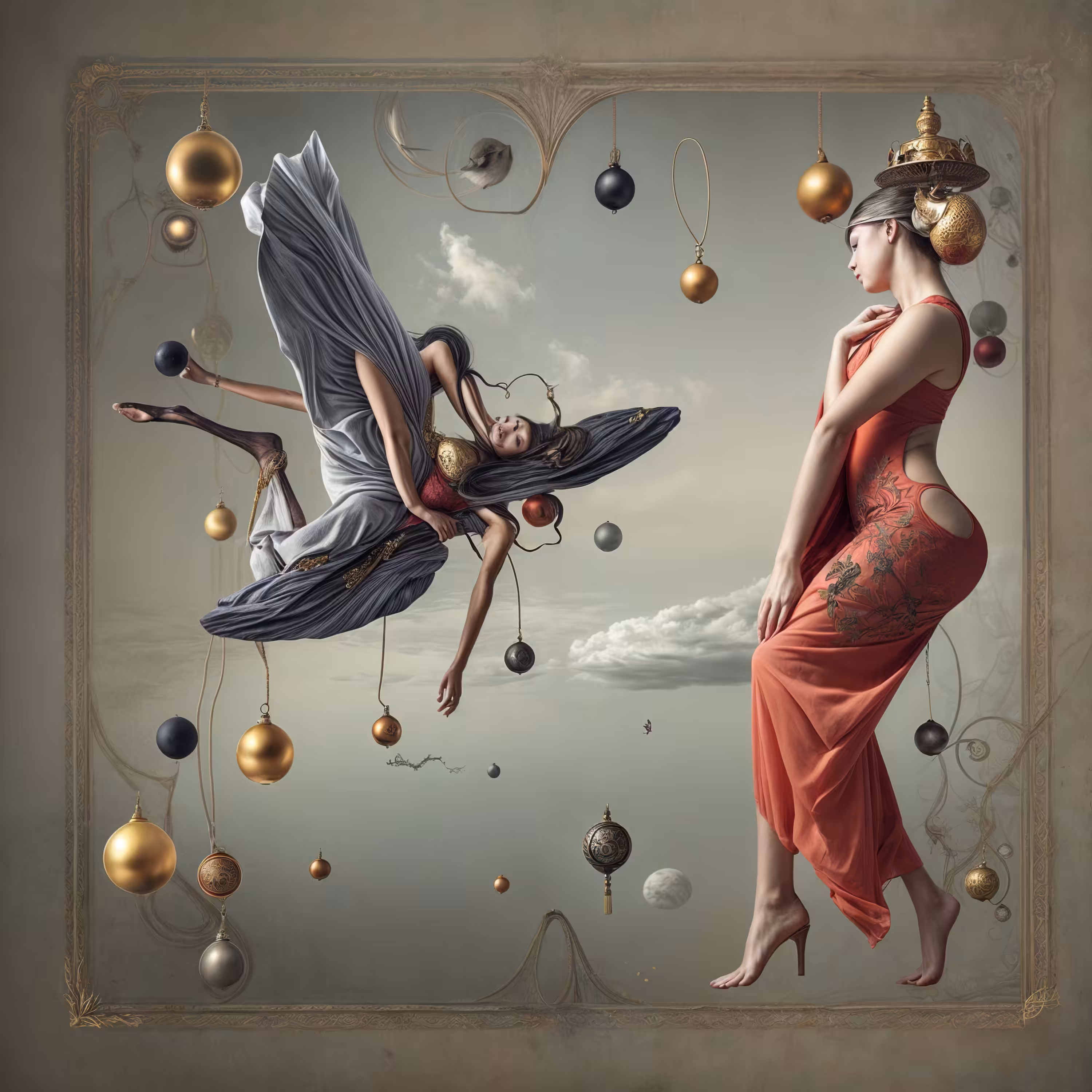 Surrealist postal 