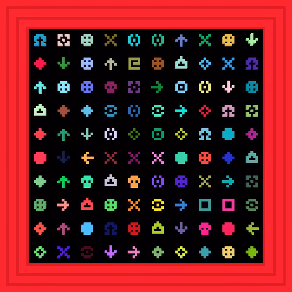42069 :: Procedural Symbols #168/1000