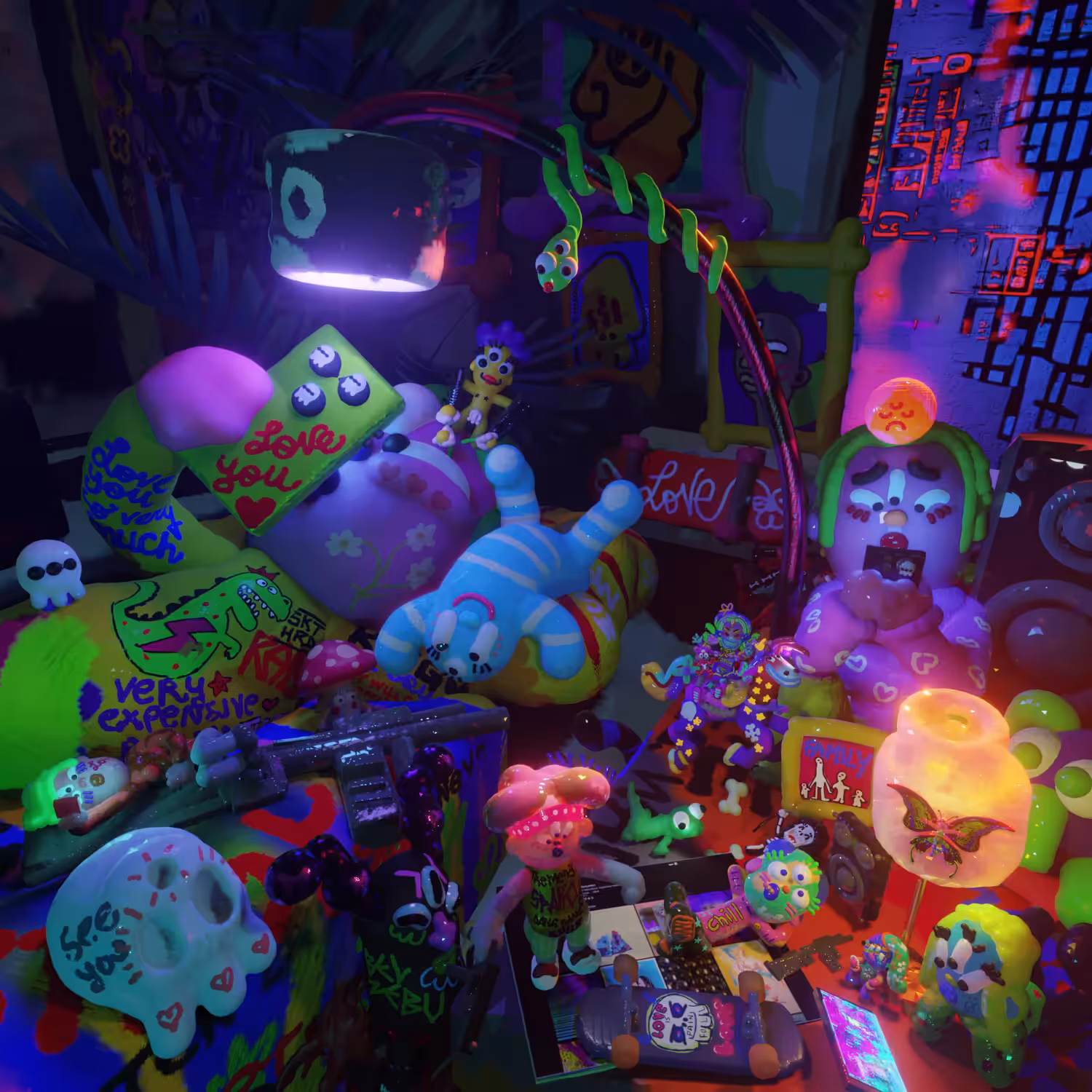 Bedroom Nostalgia, with a twist. 