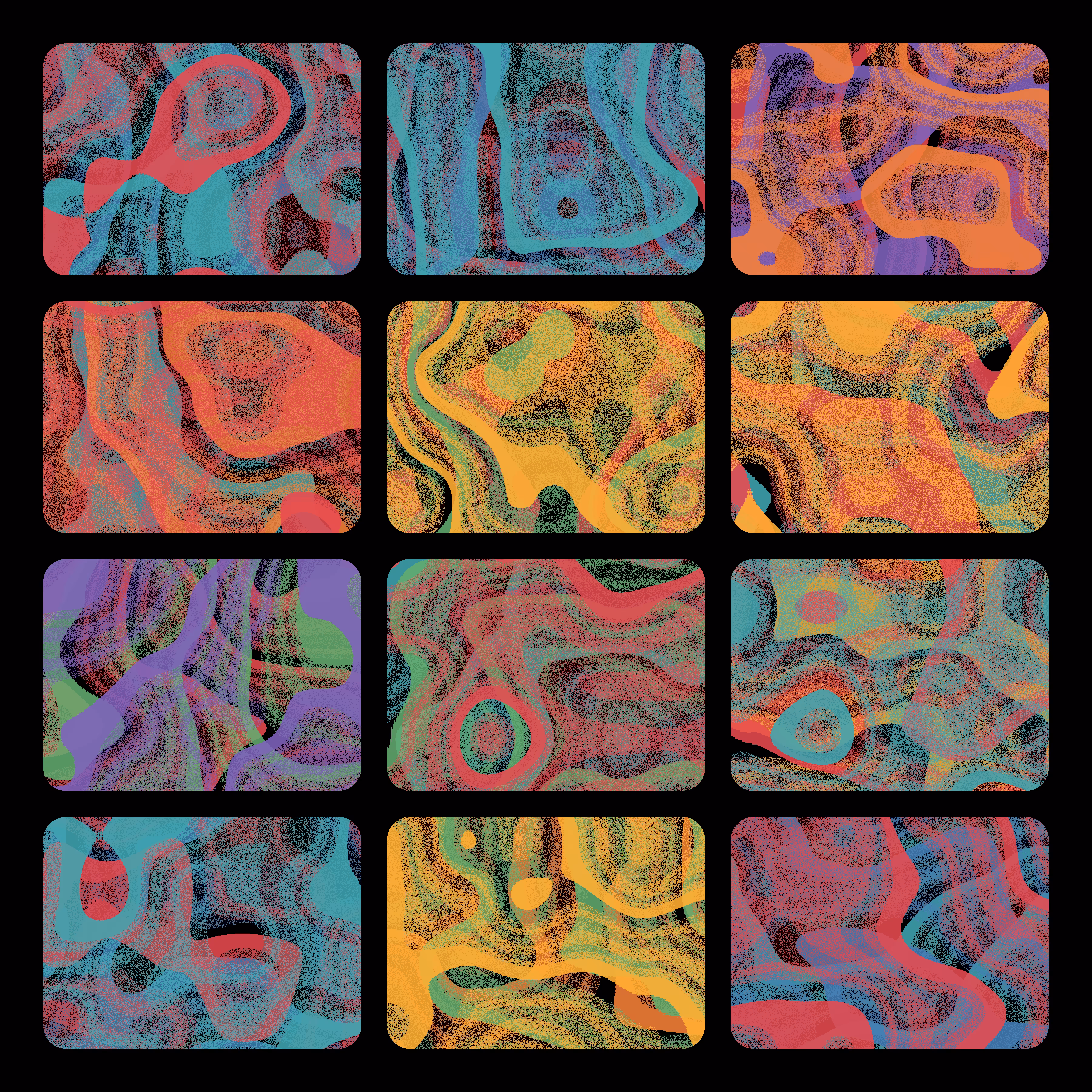 Marbled 3x4