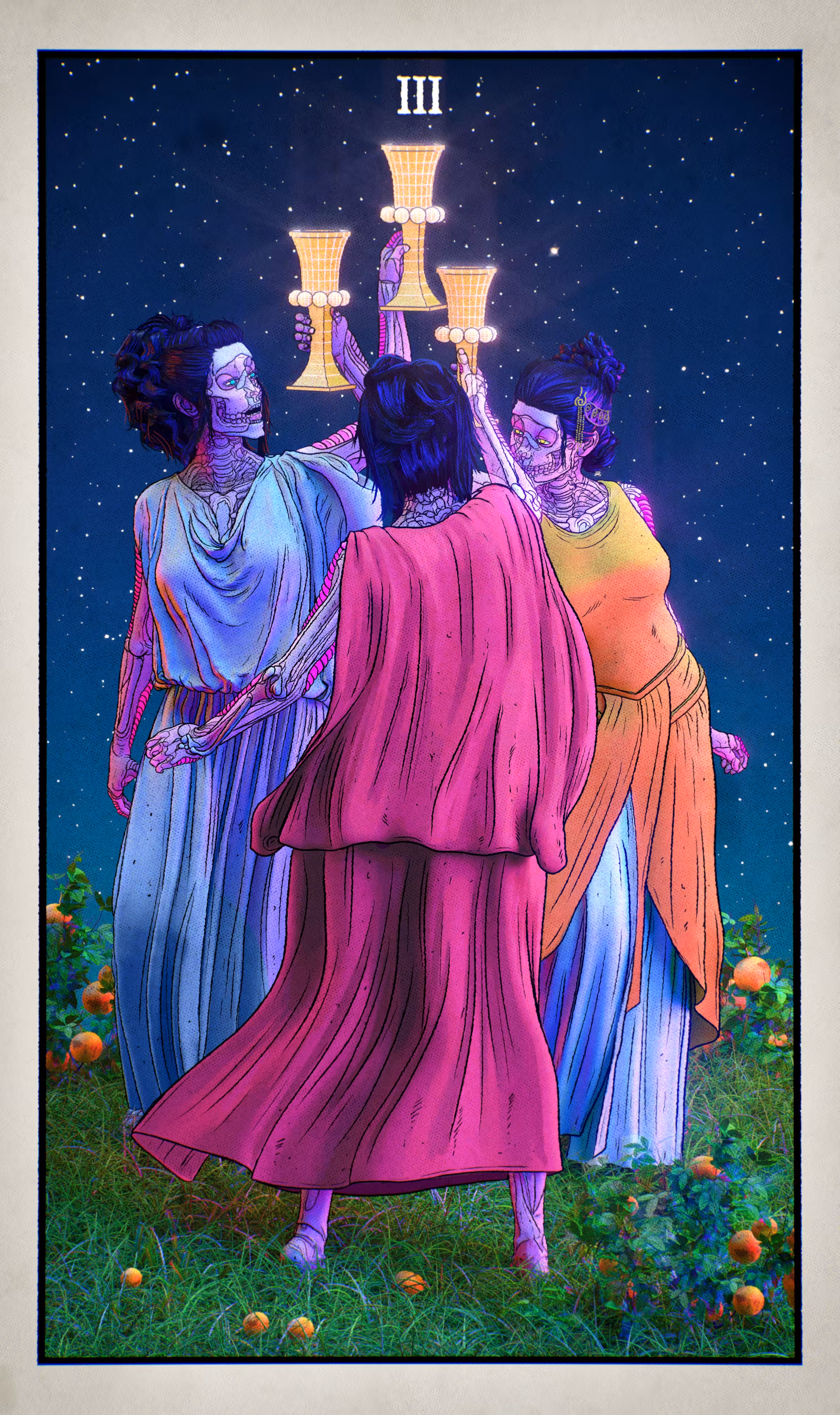 3 of Cups — Master
