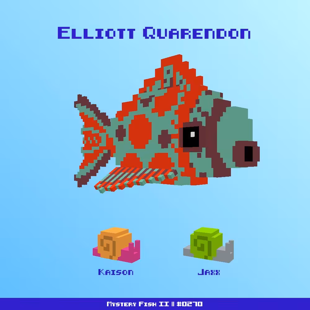Elliott Quarendon :: Mystery Fish 0270/1000
