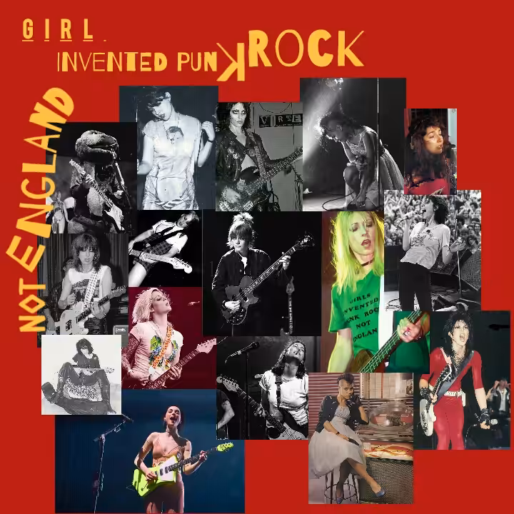 GIRLS INVENTED KNUP ROCK NOT ENGLAND