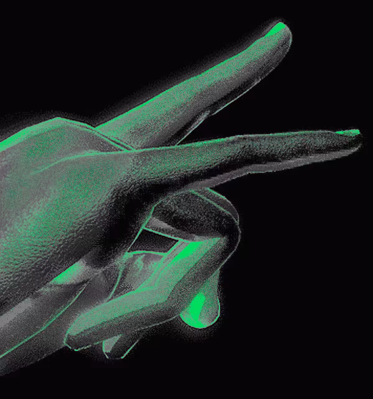 'SIGN of the PUNK' 🤘: WEARECRYPTOART 'GM in the Dark' 