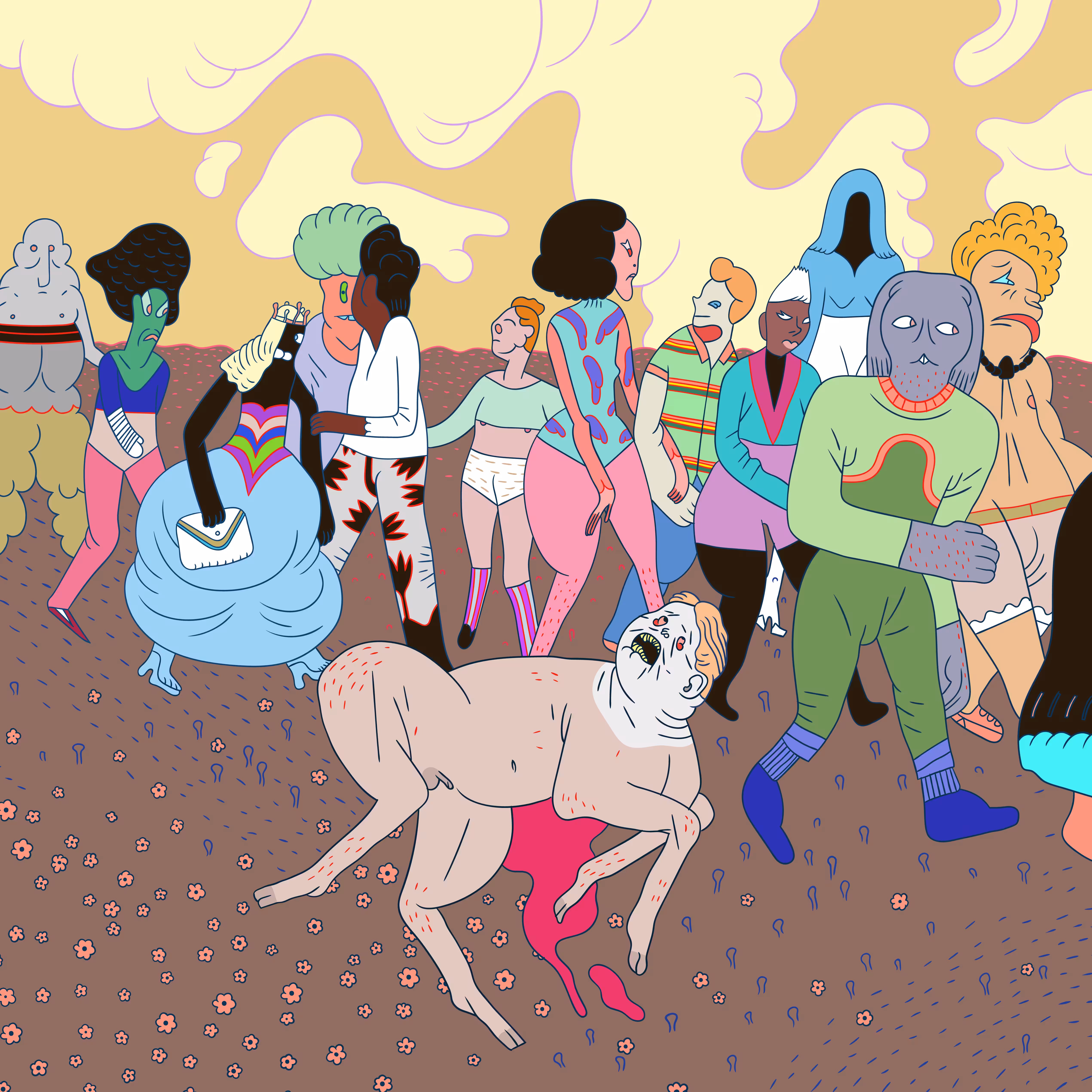 Procession with Victim
