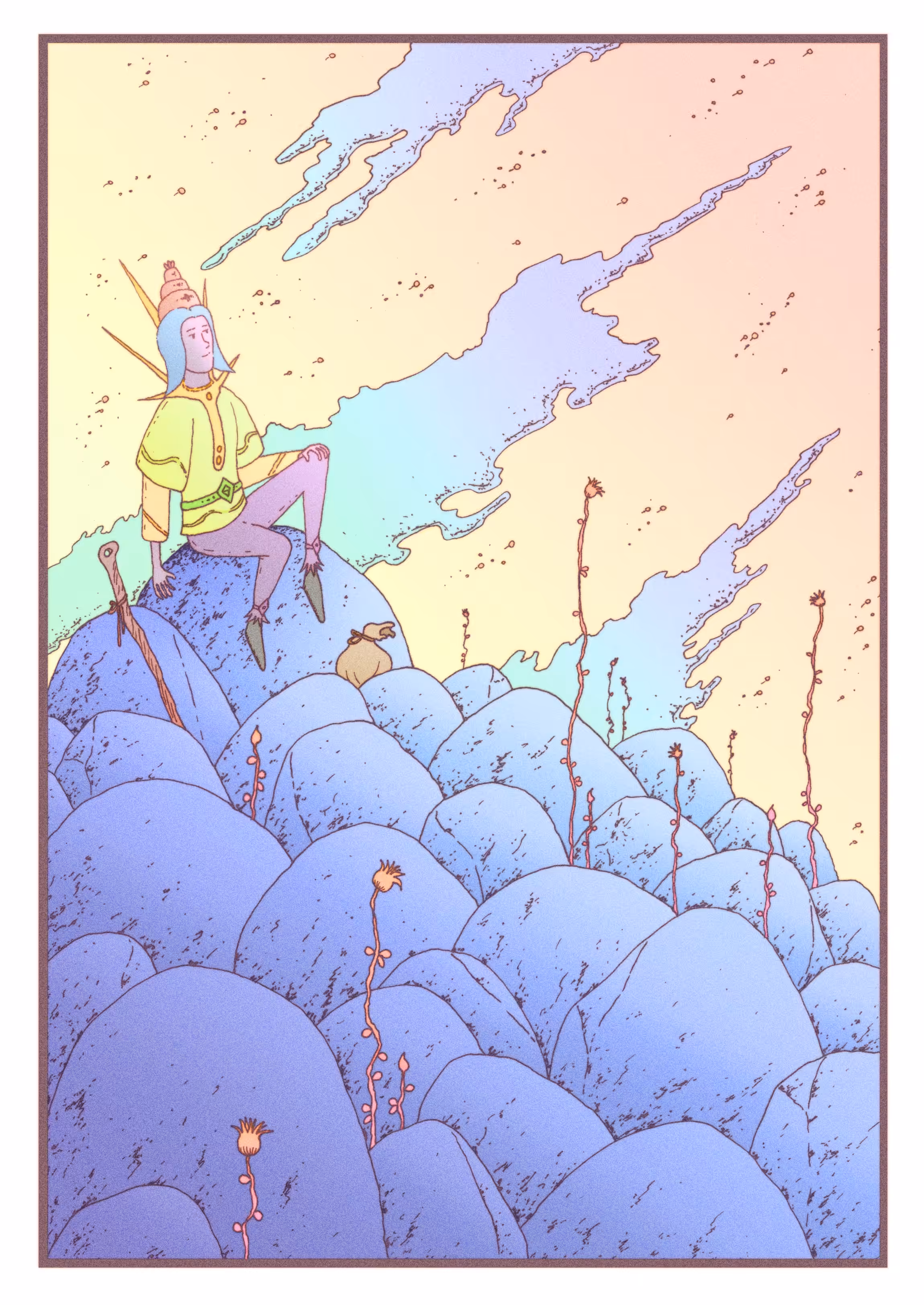 A Rest (Postcard N° 02)