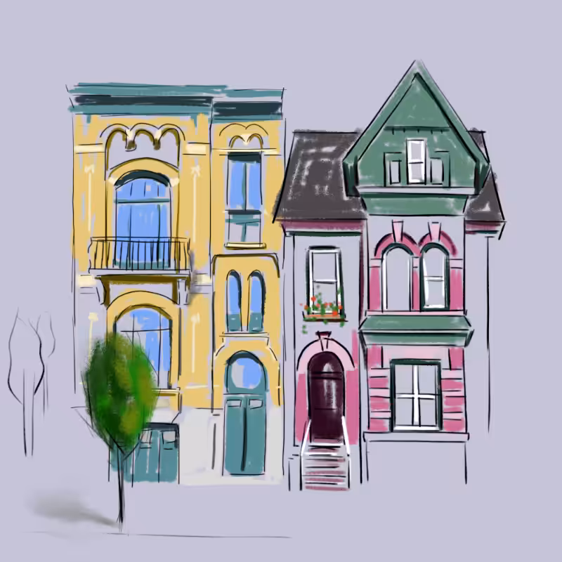 Architectural sketches #97