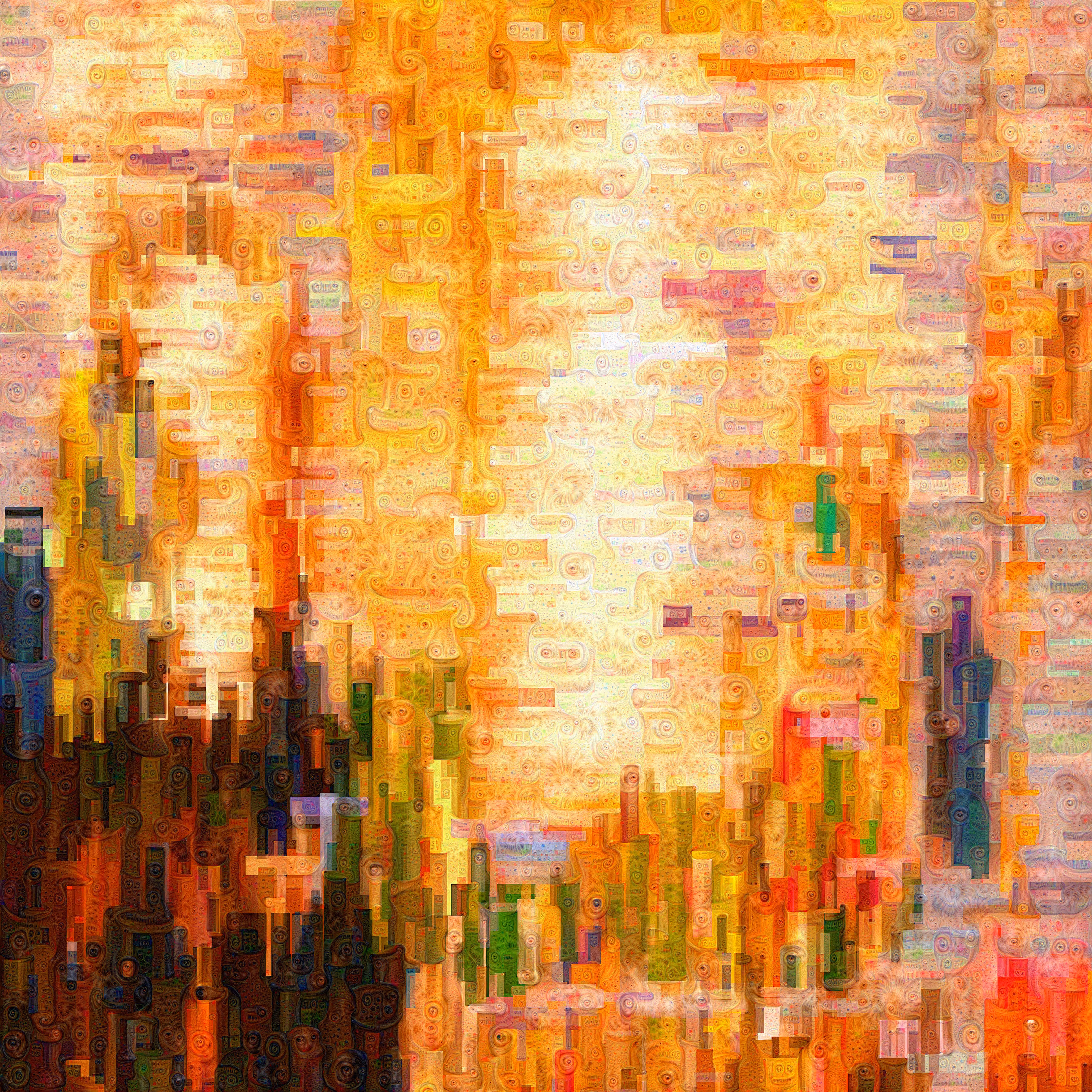Guadalajara Cathedral Abstract Dream