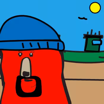 Prickly BEARS: Fisherman Bear #47