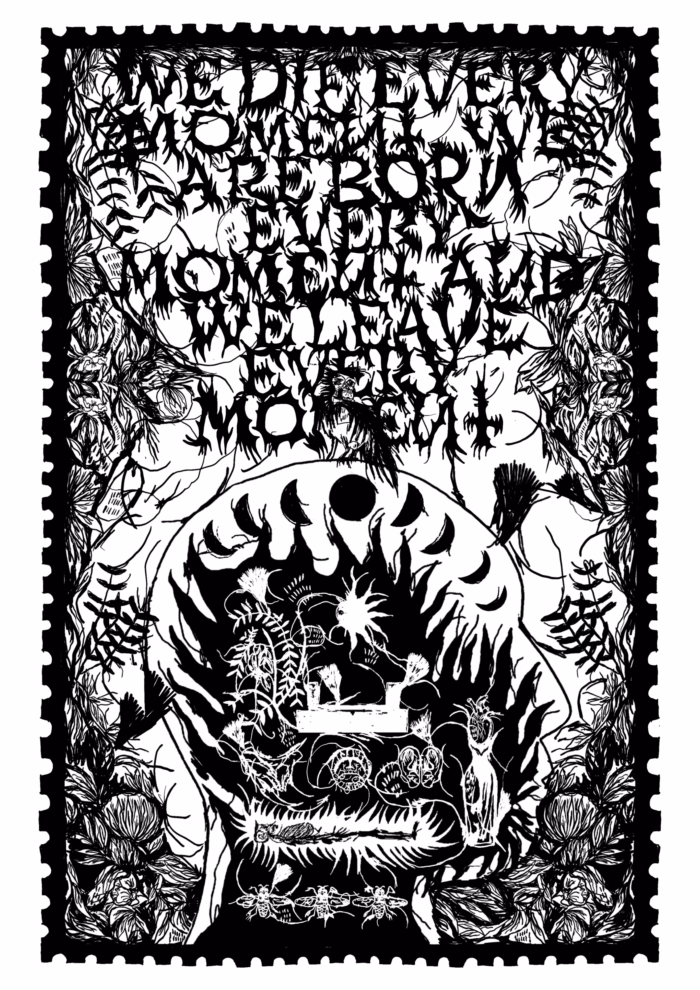 Death - Birth // Black - White