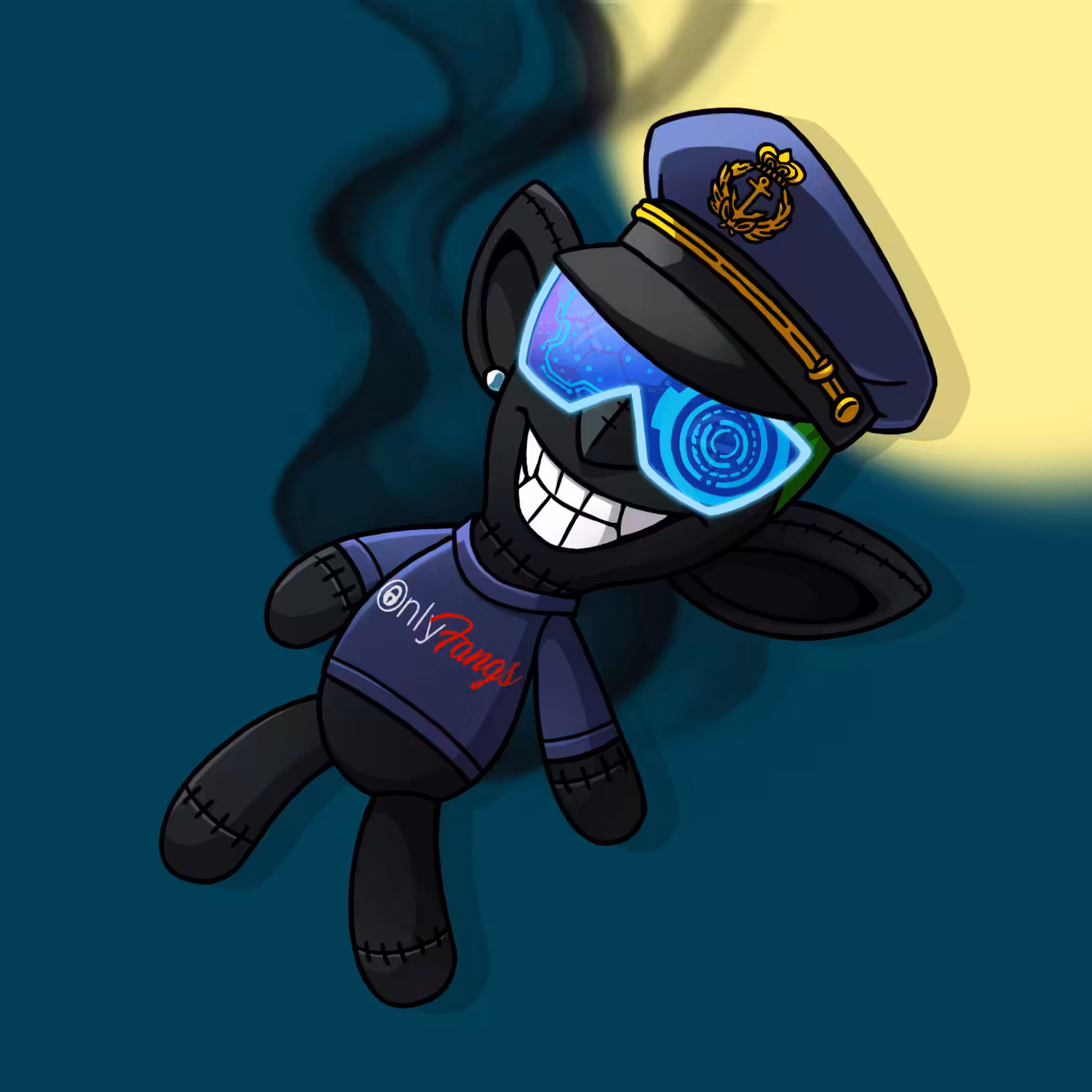 #5107 Sneaky Vampire Teddy