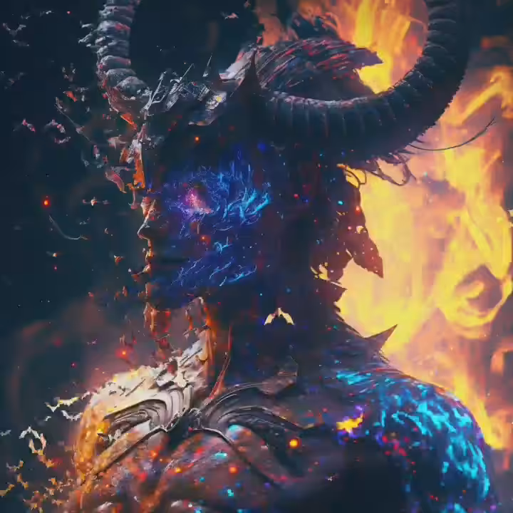 The devil from the hell 😈