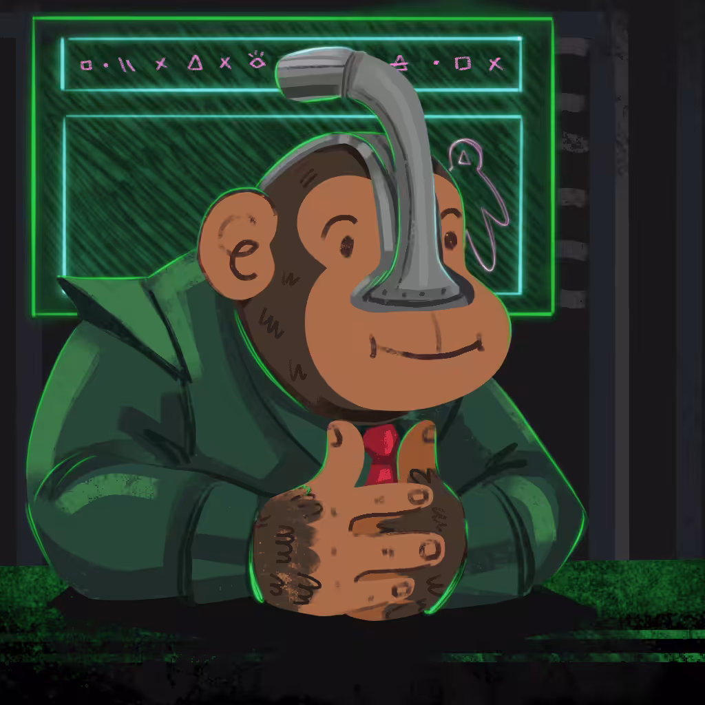 Bootleg Cyberpunk Ape Executives - #17