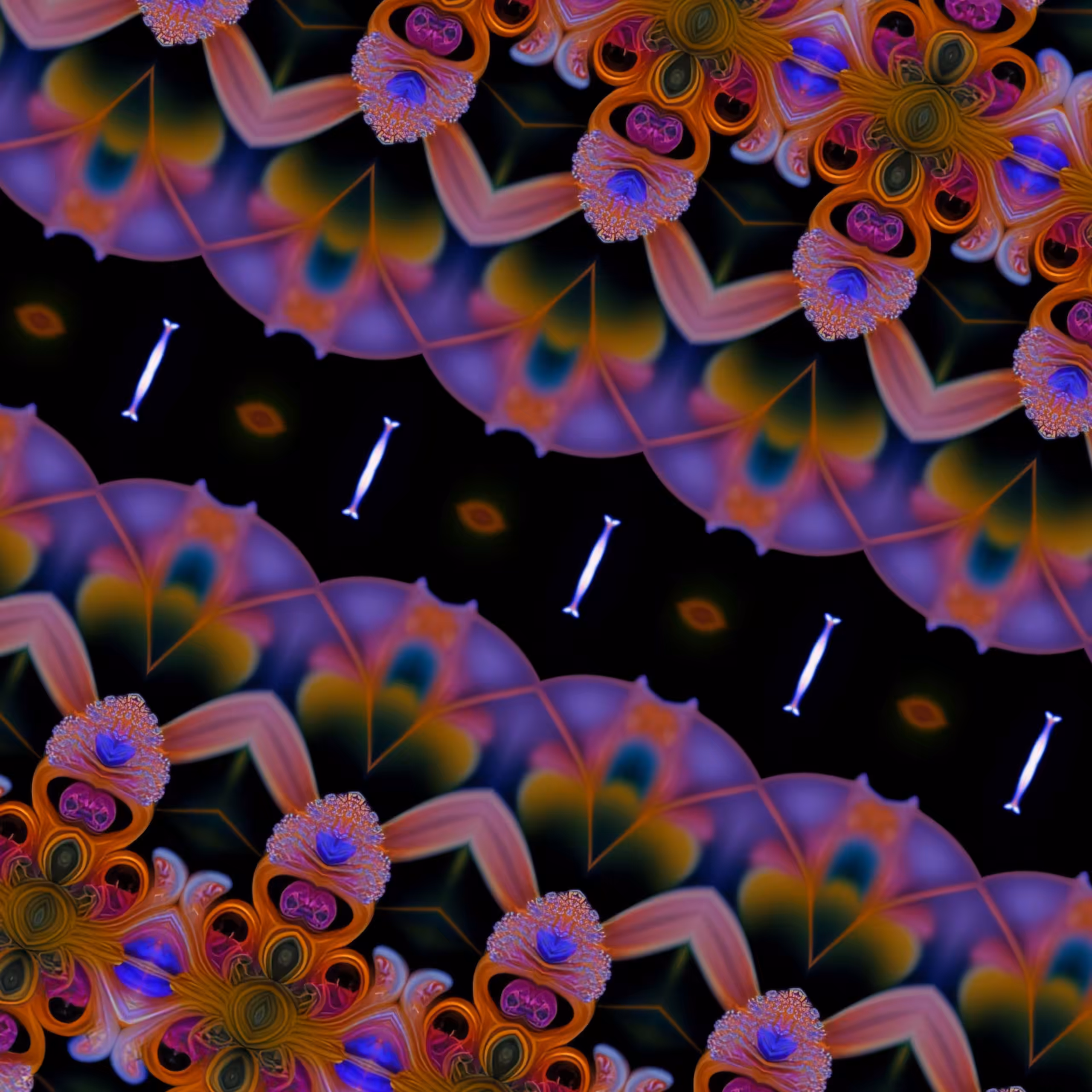 Matrix Flowers #9