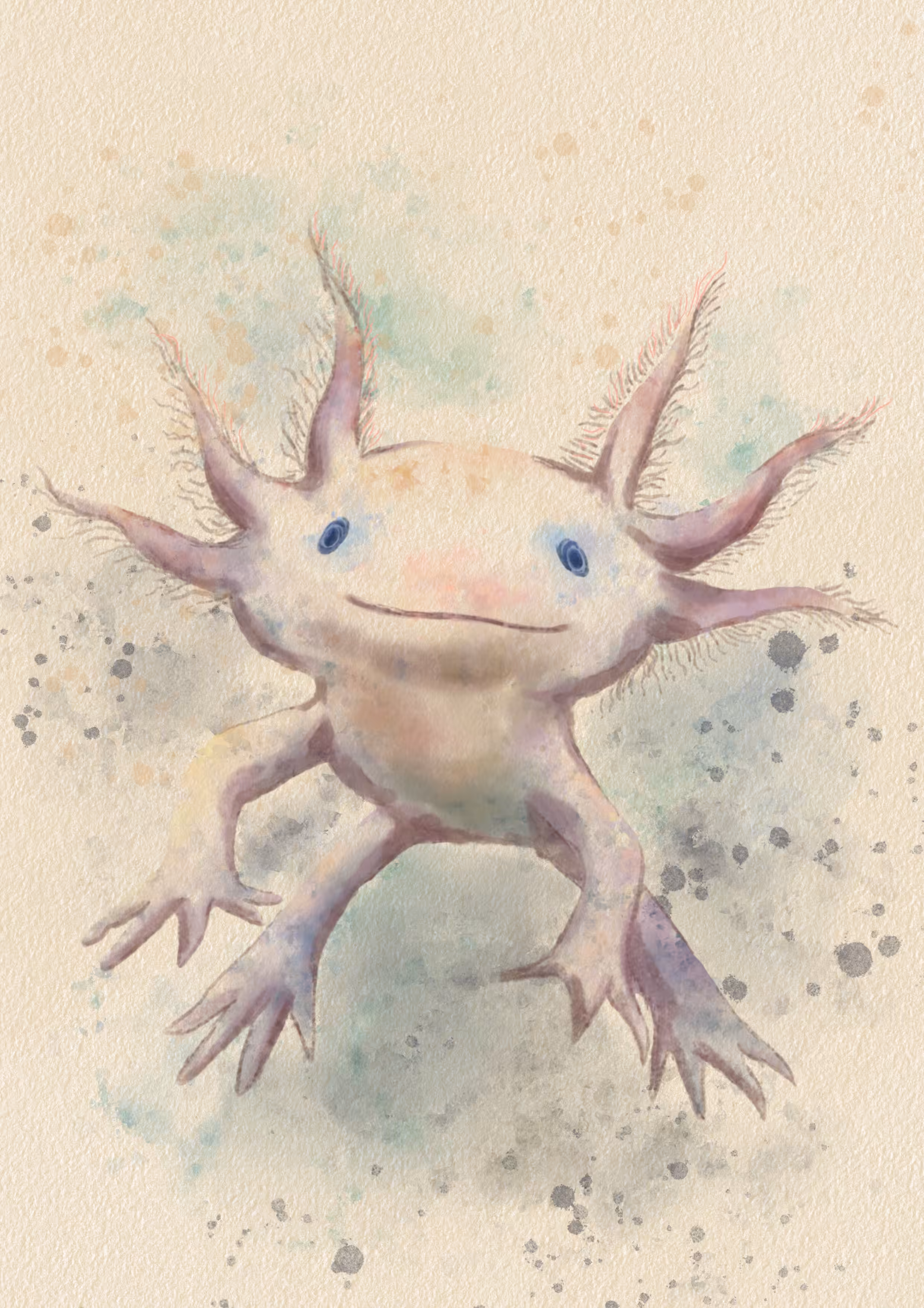 Positive axolotl 
