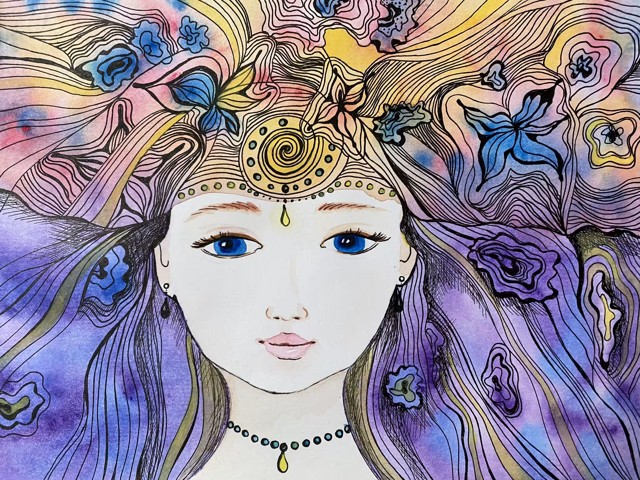  The hope: Her eyes