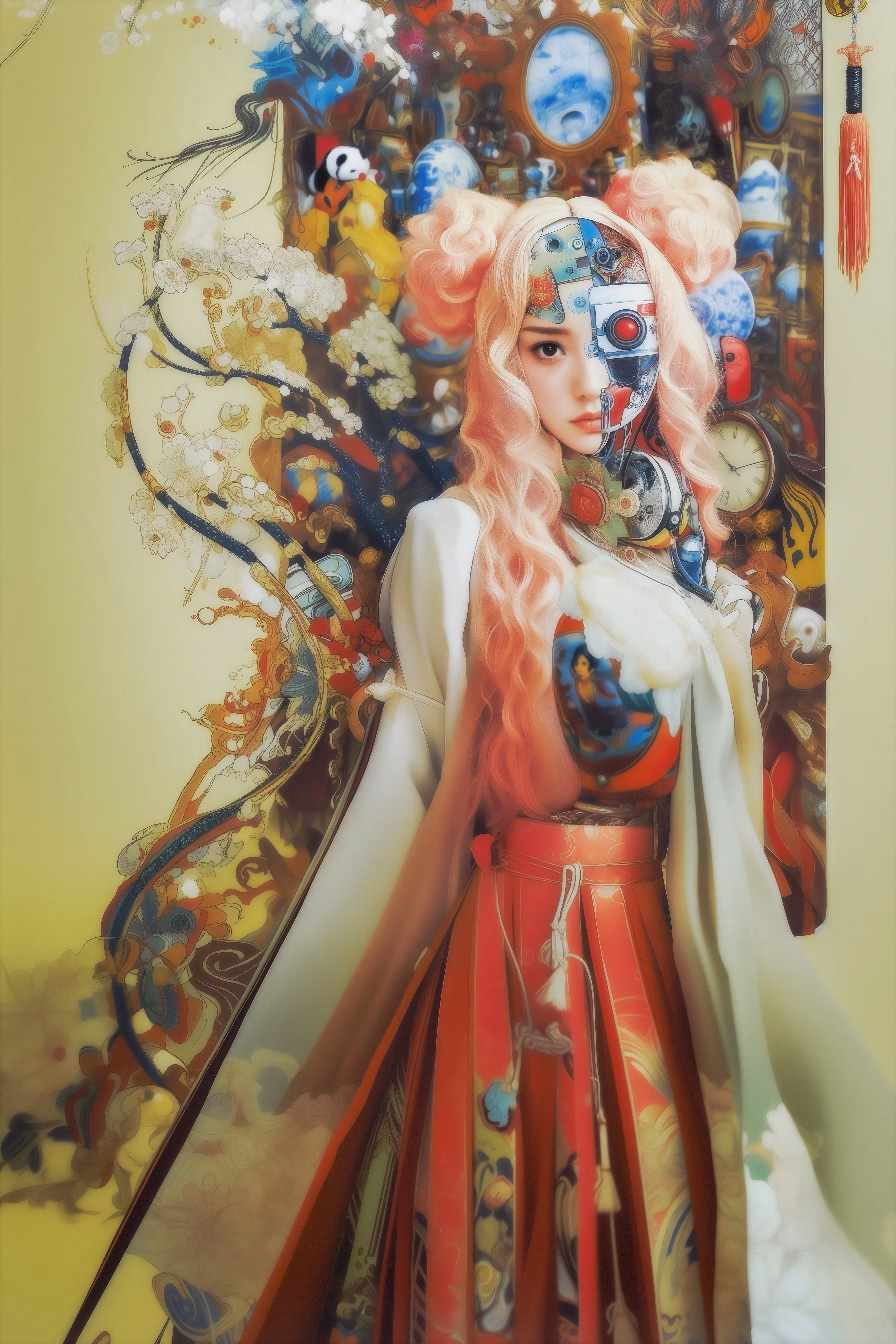 Japanesque Easter Portrait #1