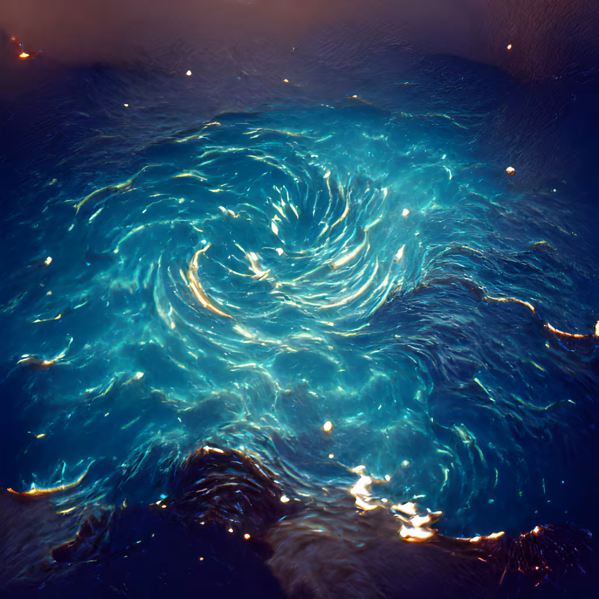 A whirlpool so deep