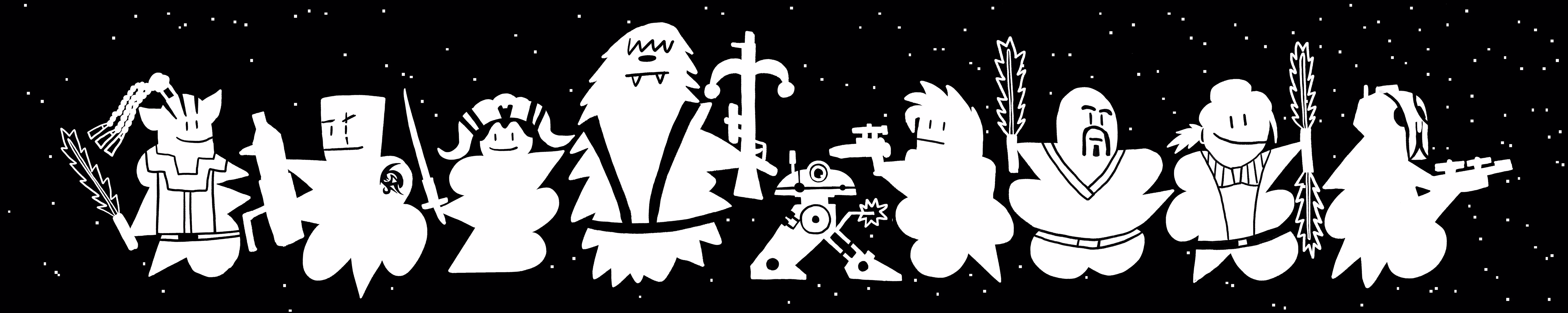 My friends from a galaxy far far away