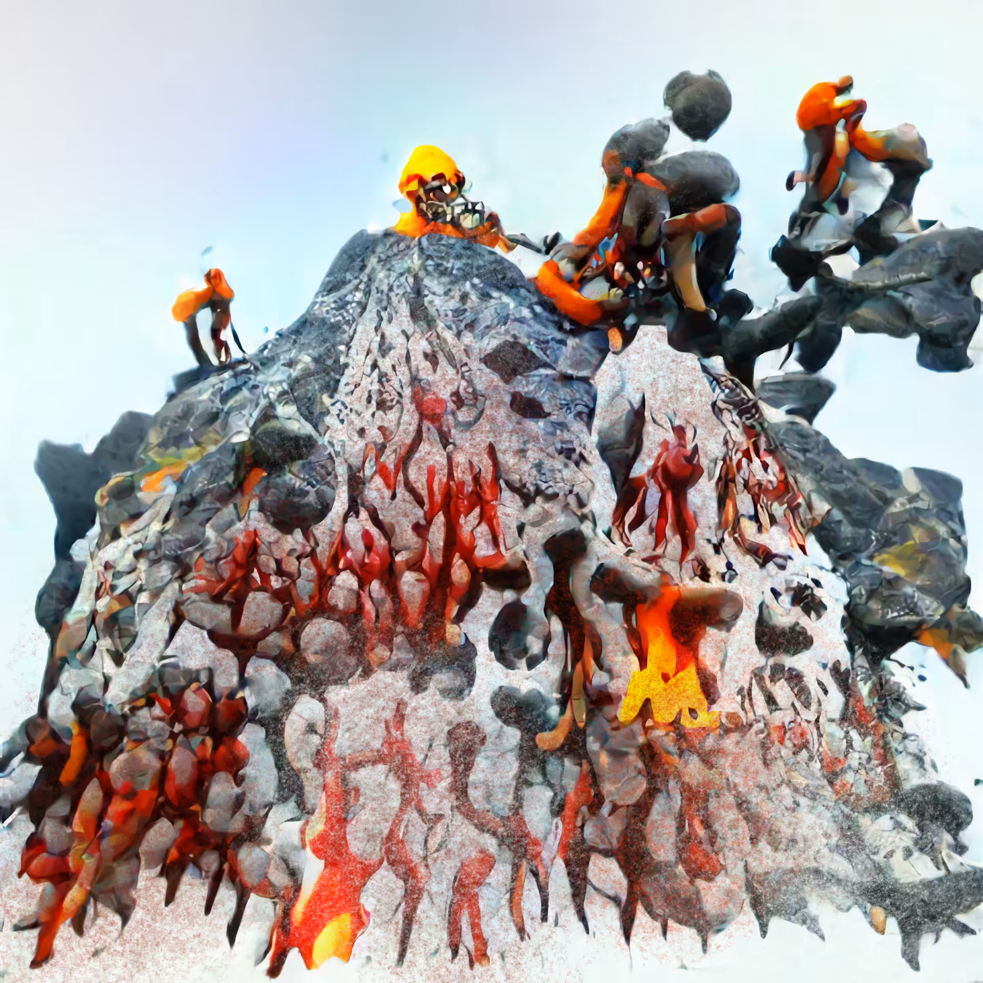Third level of the Mictlán Hell (Aztec Mythology)