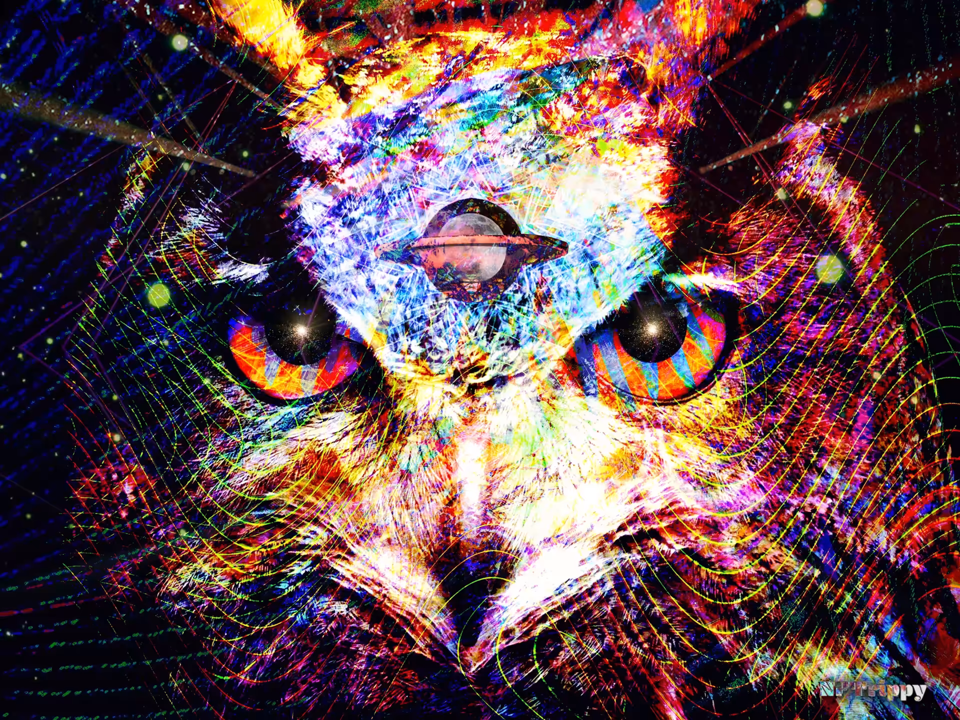Psy Owl 🦉 <<Artwork>>