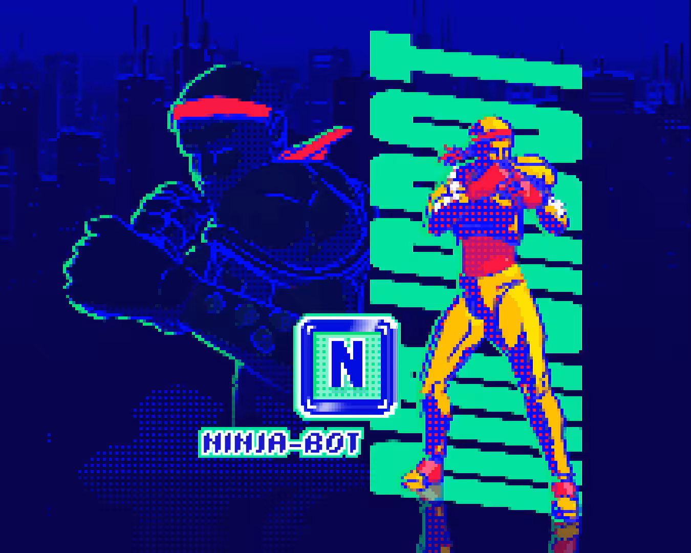 FUTURE BATTLE ACTION: Ninja-Bot