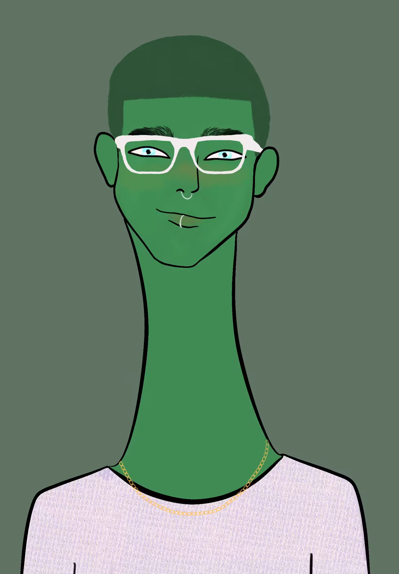 Long Neckie Fellas #1797