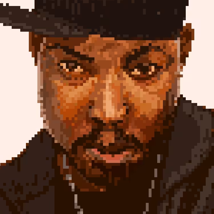 Phife Dawg Pixel Art