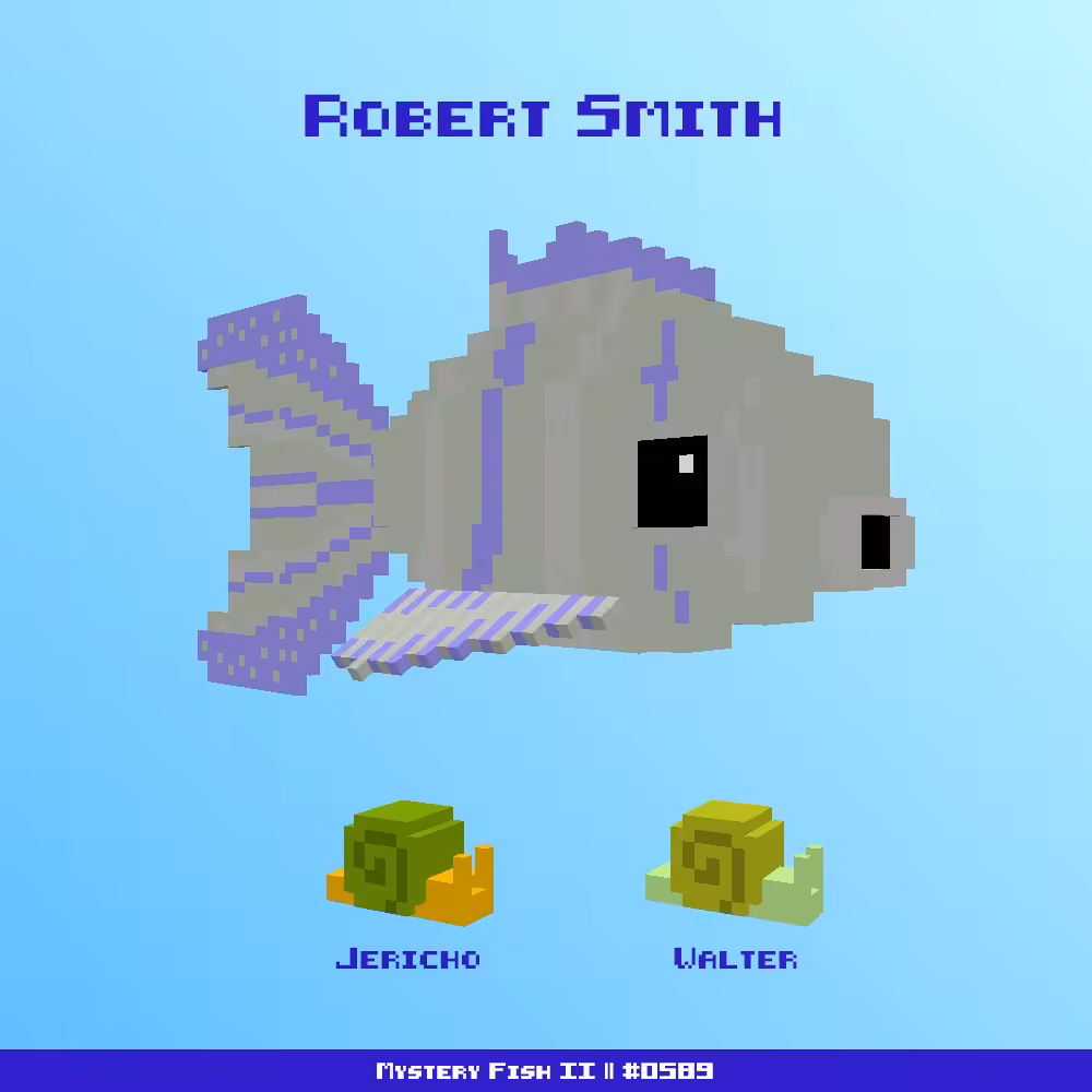 Robert Smith :: Mystery Fish 0589/1000 