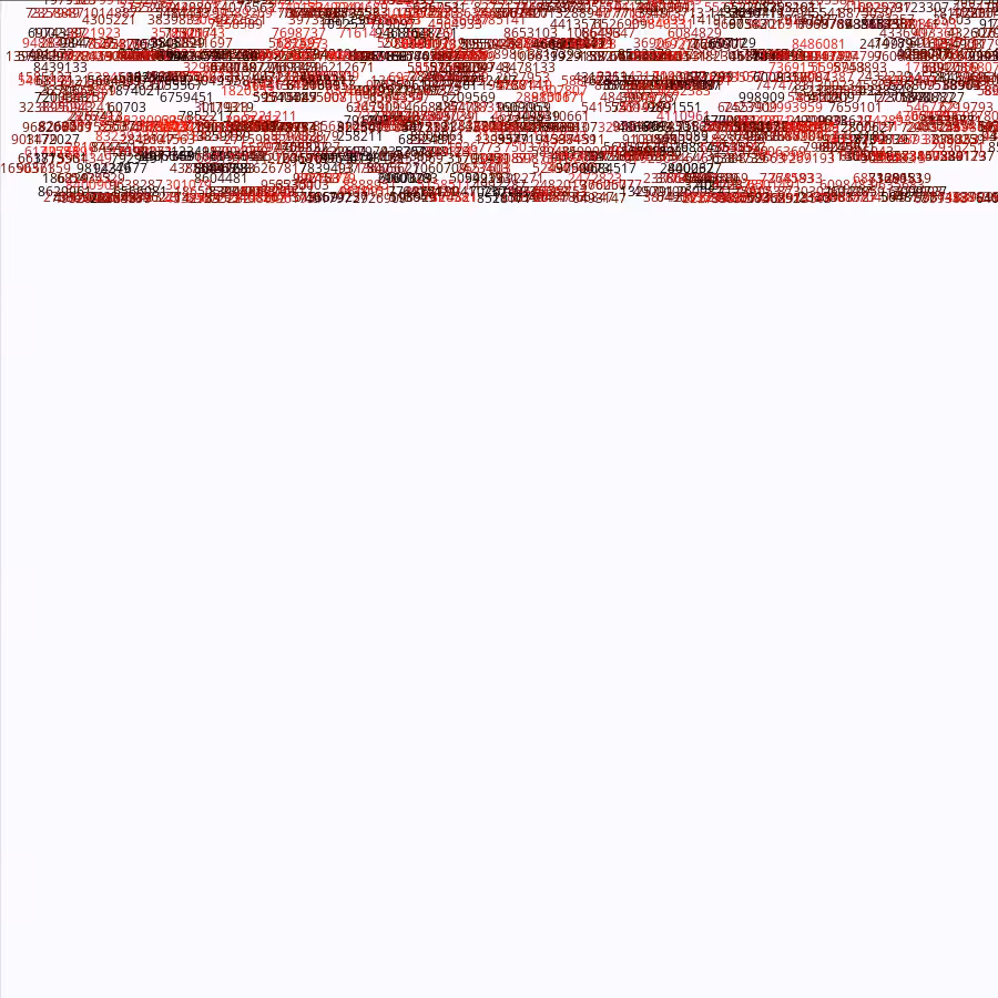 Painting by Random Prime Numbers #62