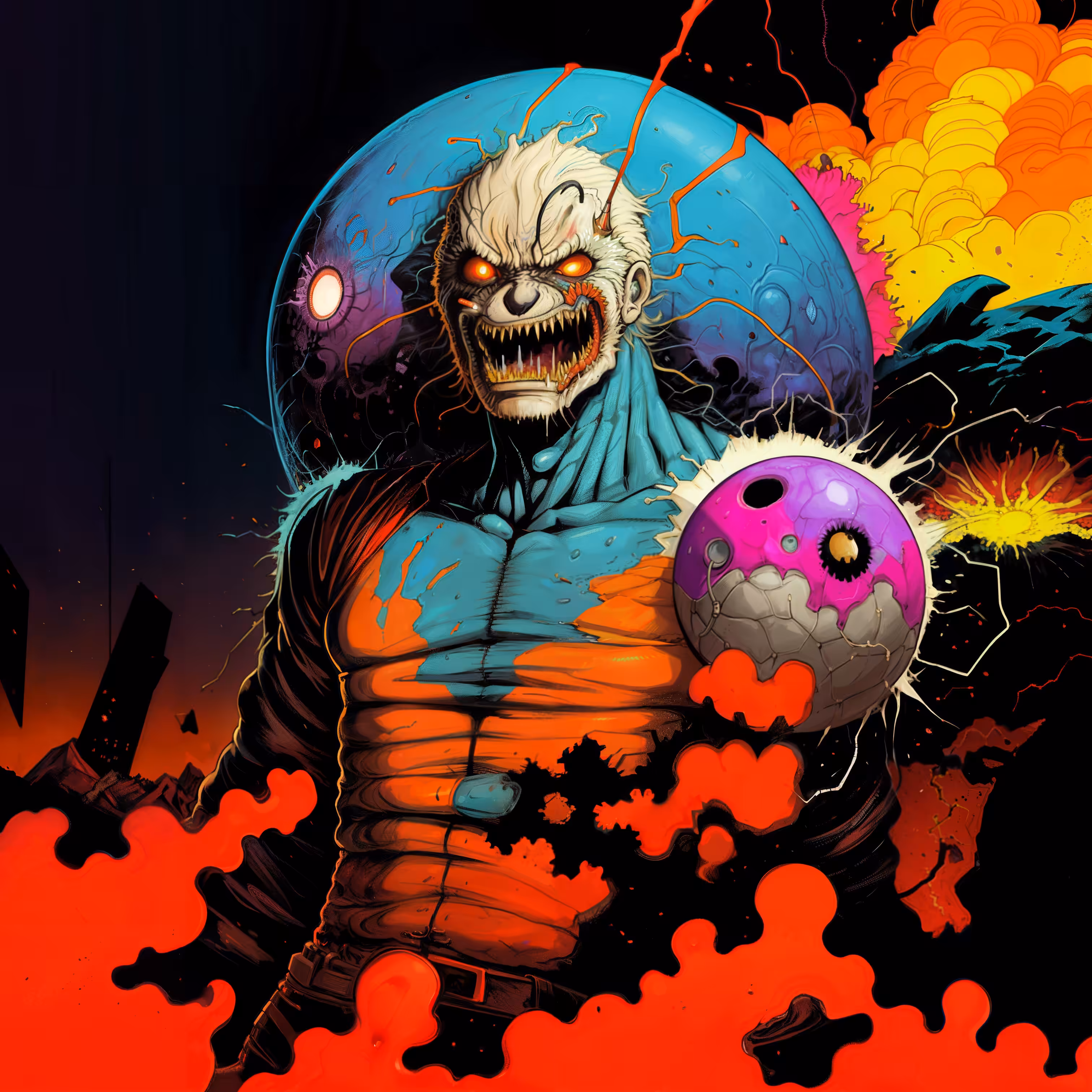 The Fiery Reign of the Cosmic Tyrant