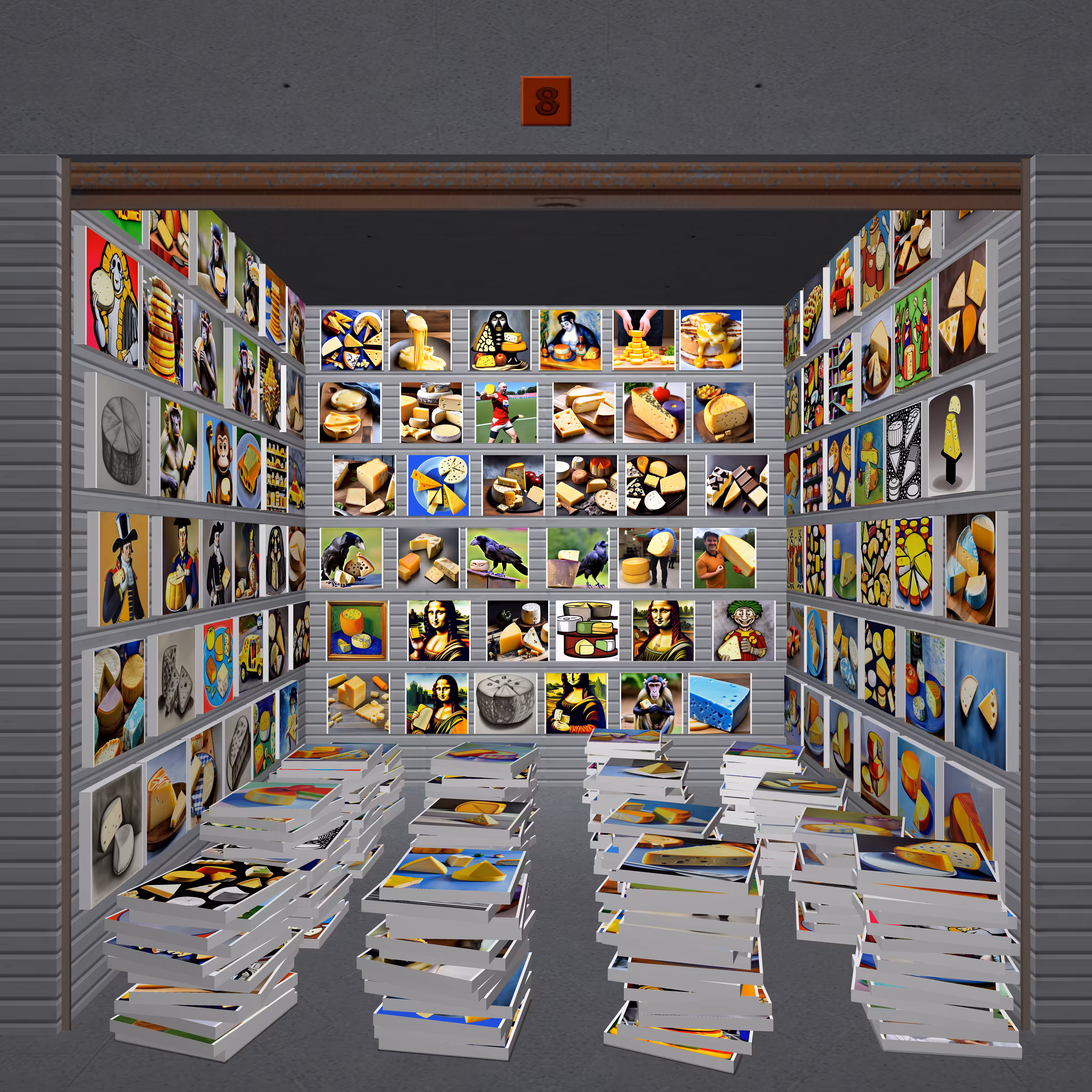 AI Art Storage Unit #8