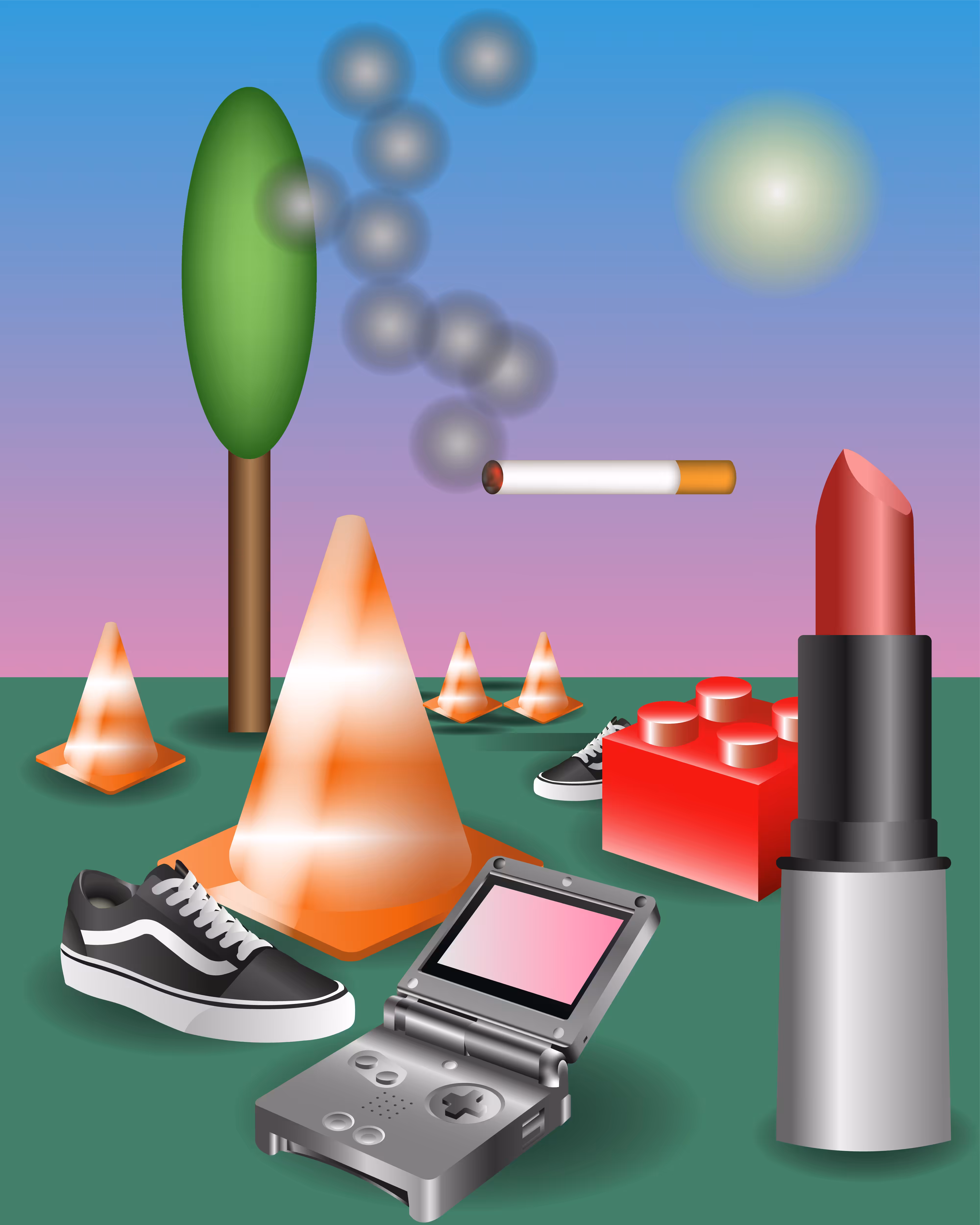 Pink;Red