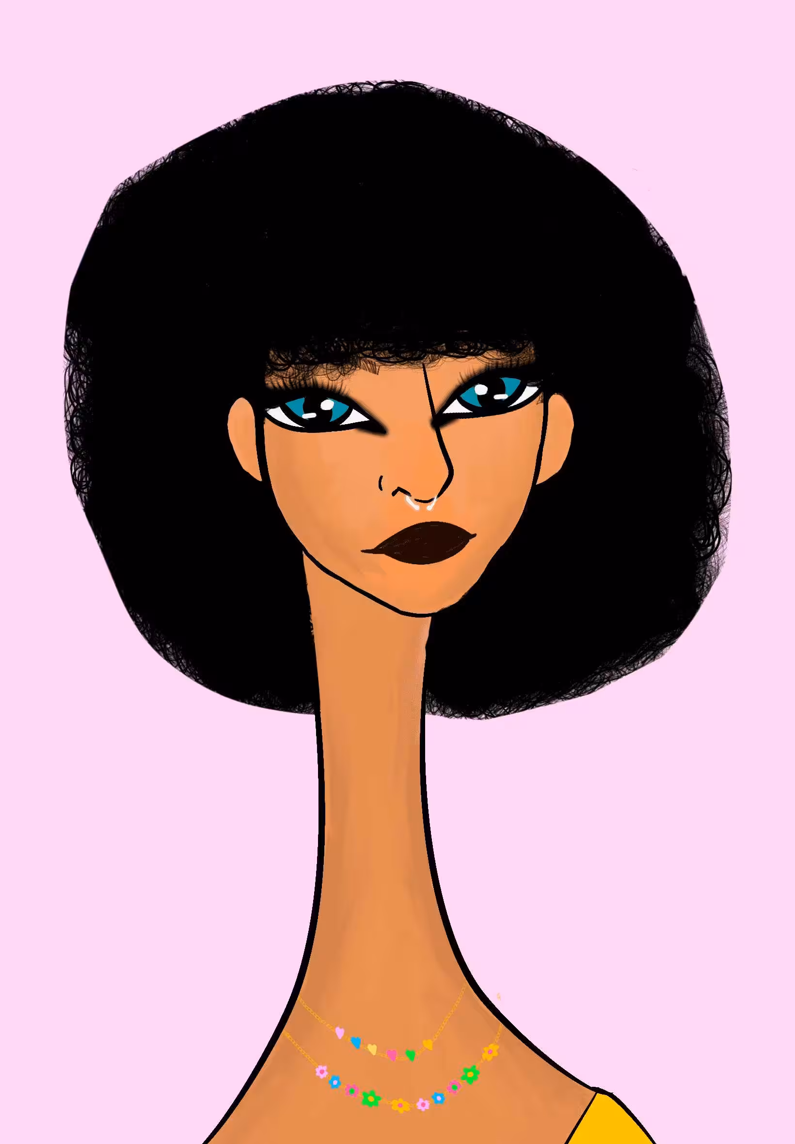 Long Neckie Ladies: Long Neckie Lady #1526
