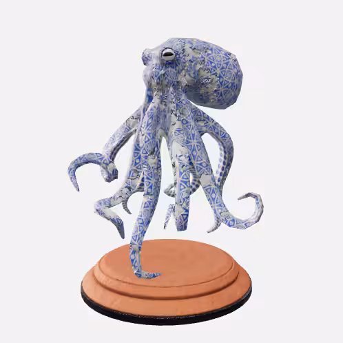 3D Octo Token #05