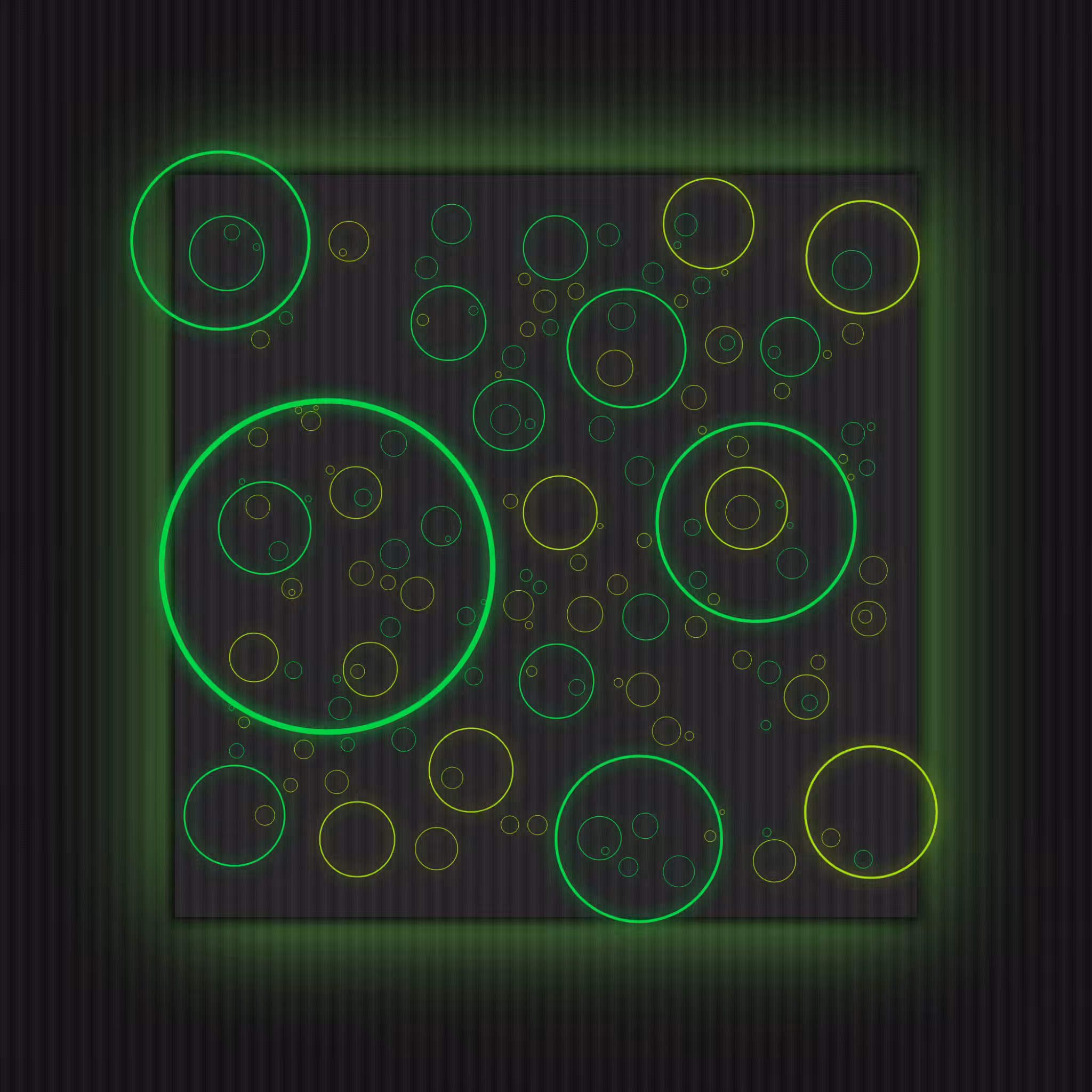 Nevercolliding Circles #45