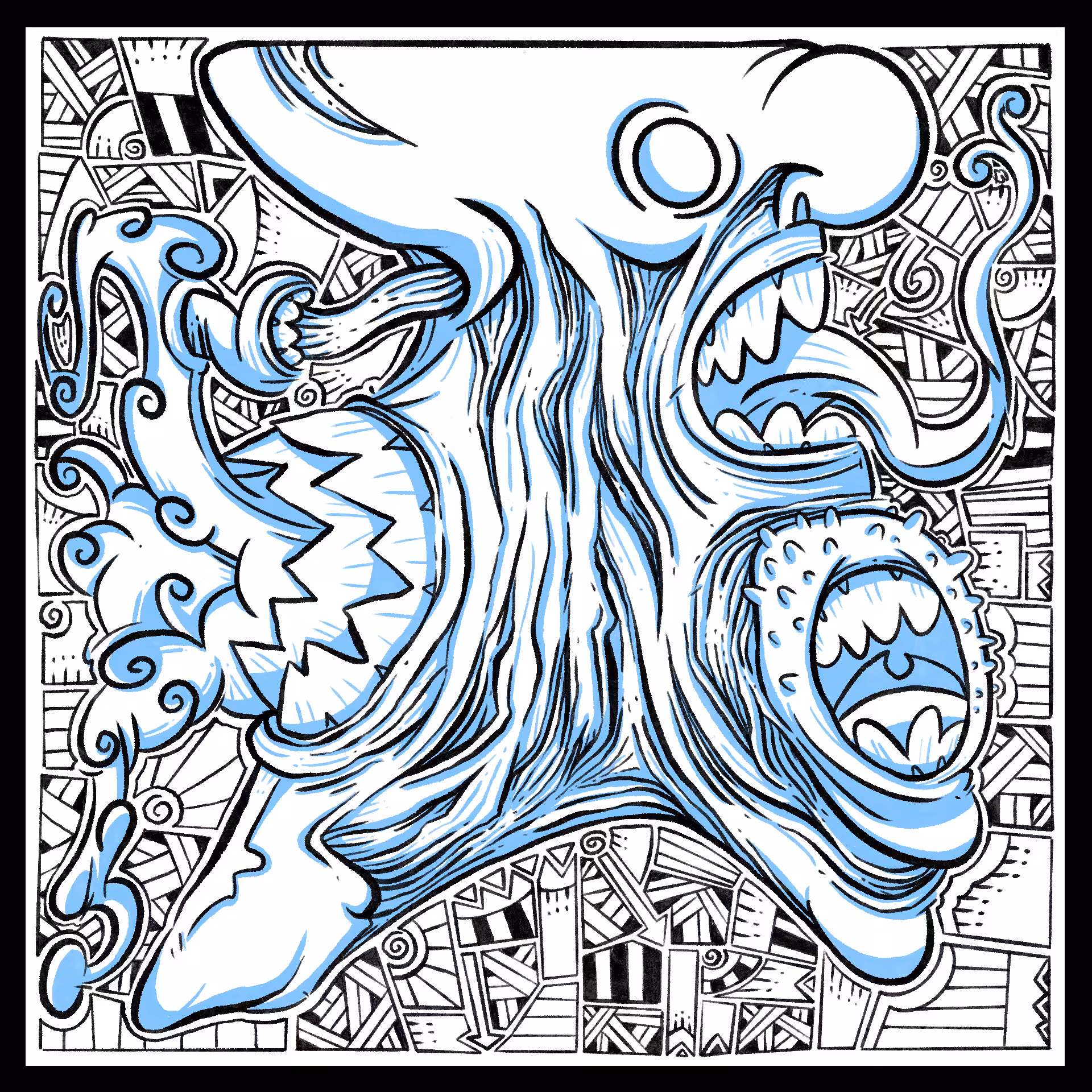 Creature 039 Lineart