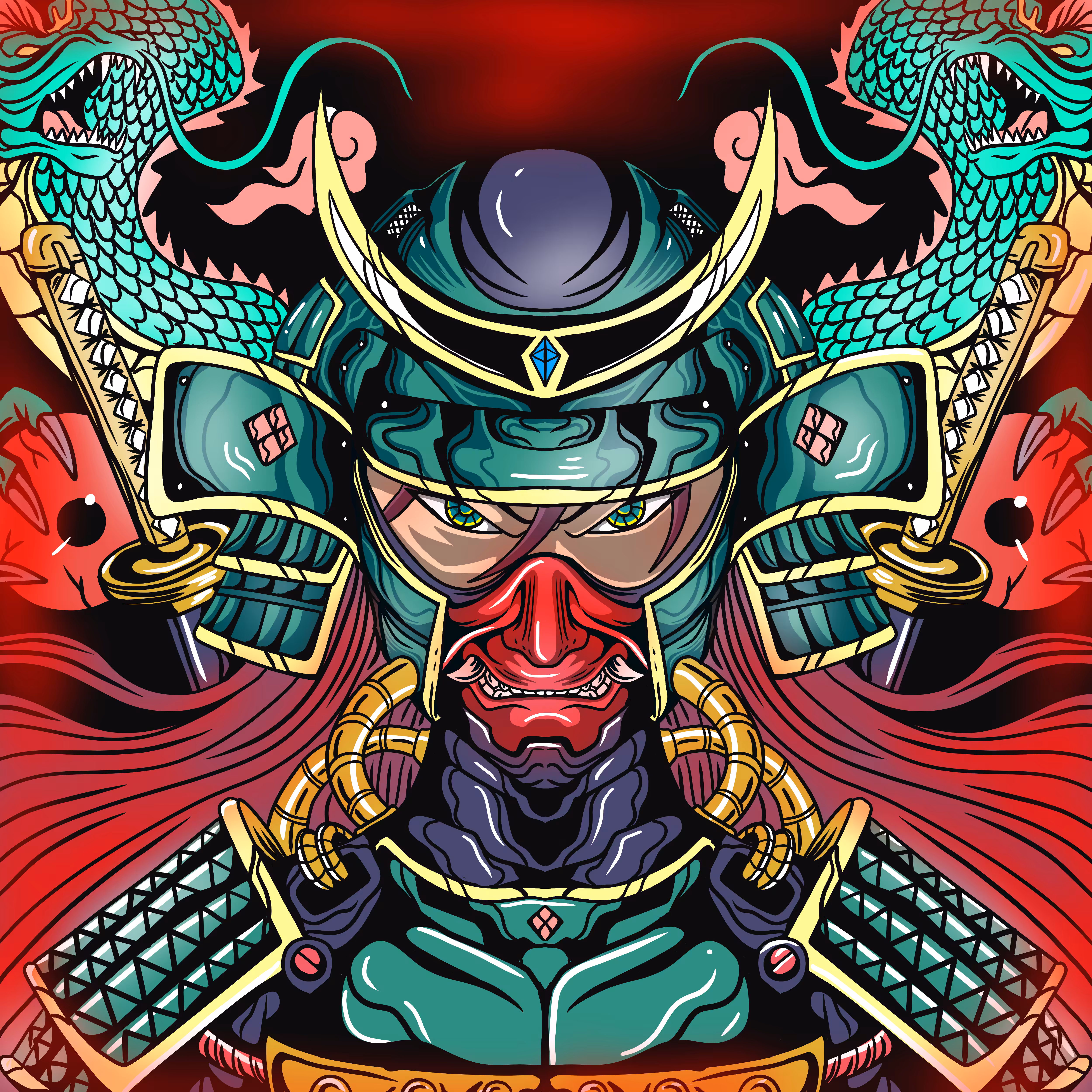 HEN OBJKT #9 Samurai