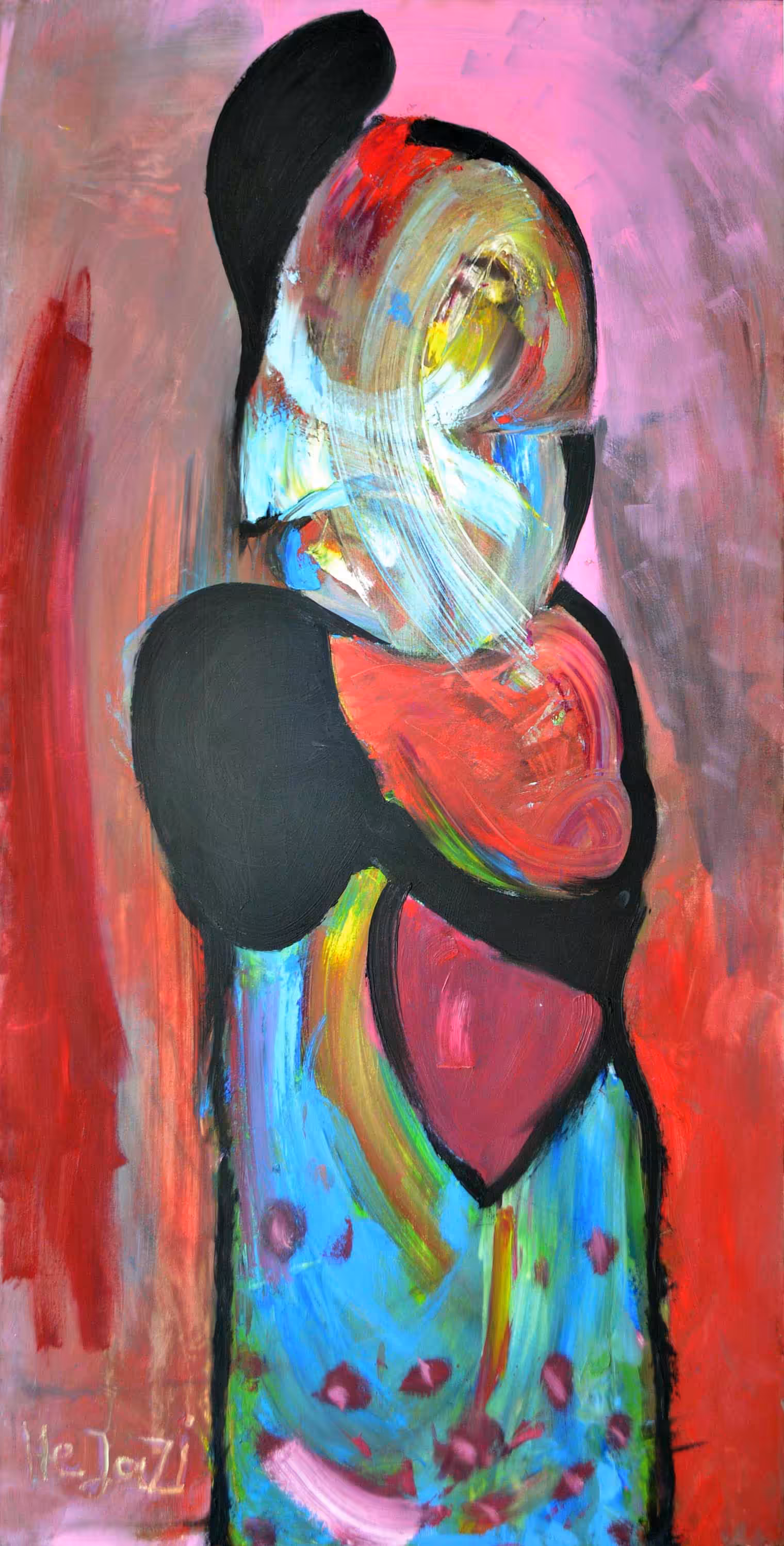 The woman