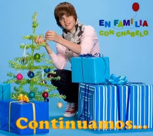 EN FAMILIA CON JUSTIN BIEBER